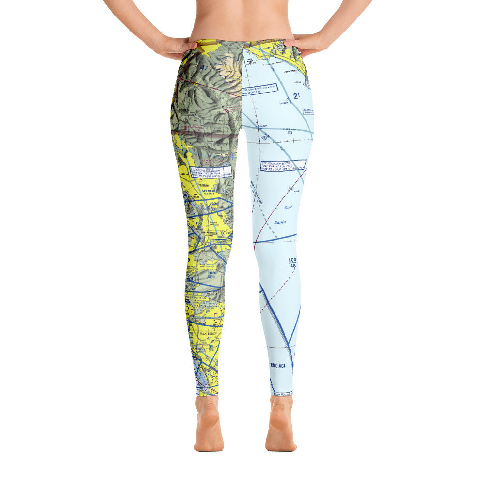San Diego TAC Chart Leggings