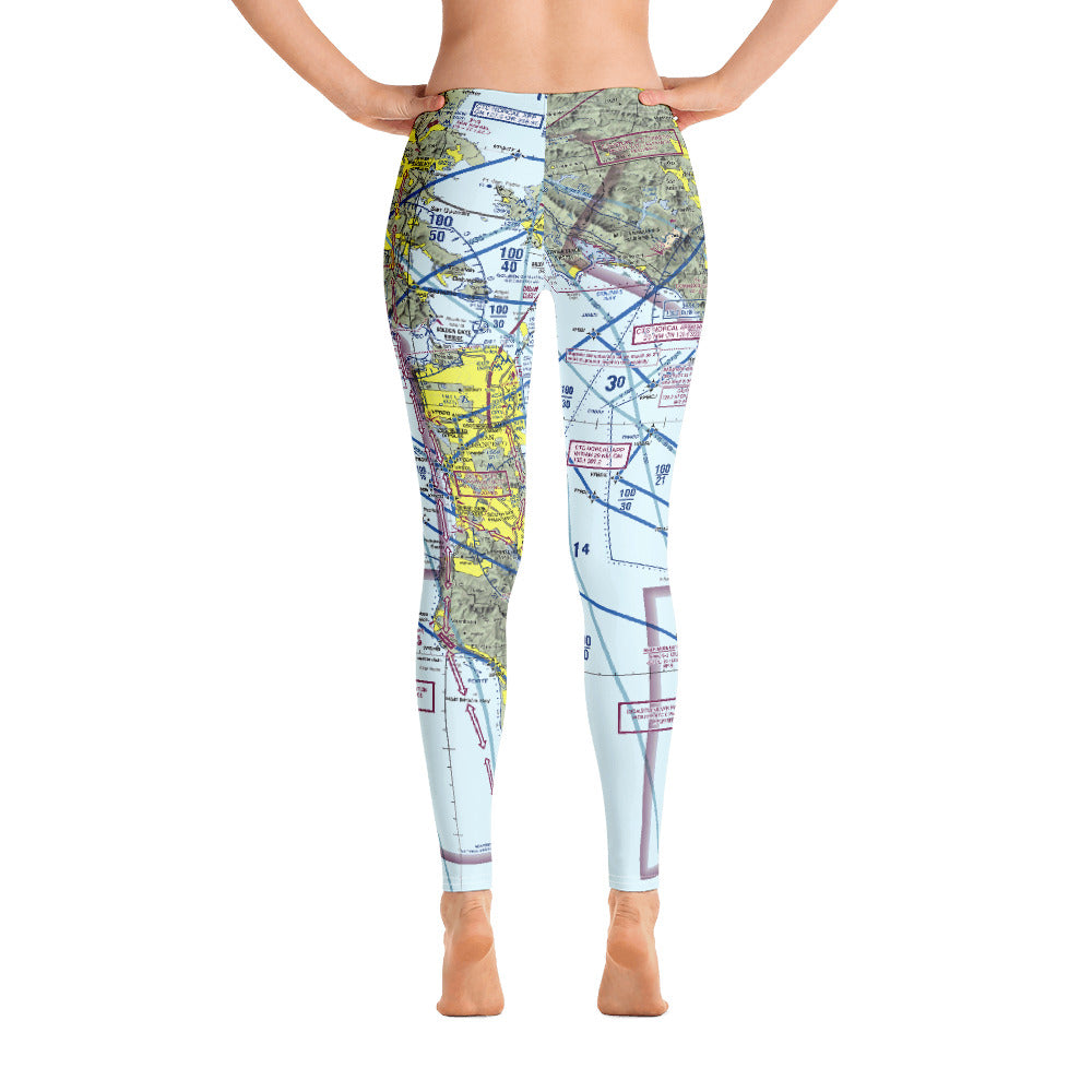 San Francisco TAC Chart Leggings