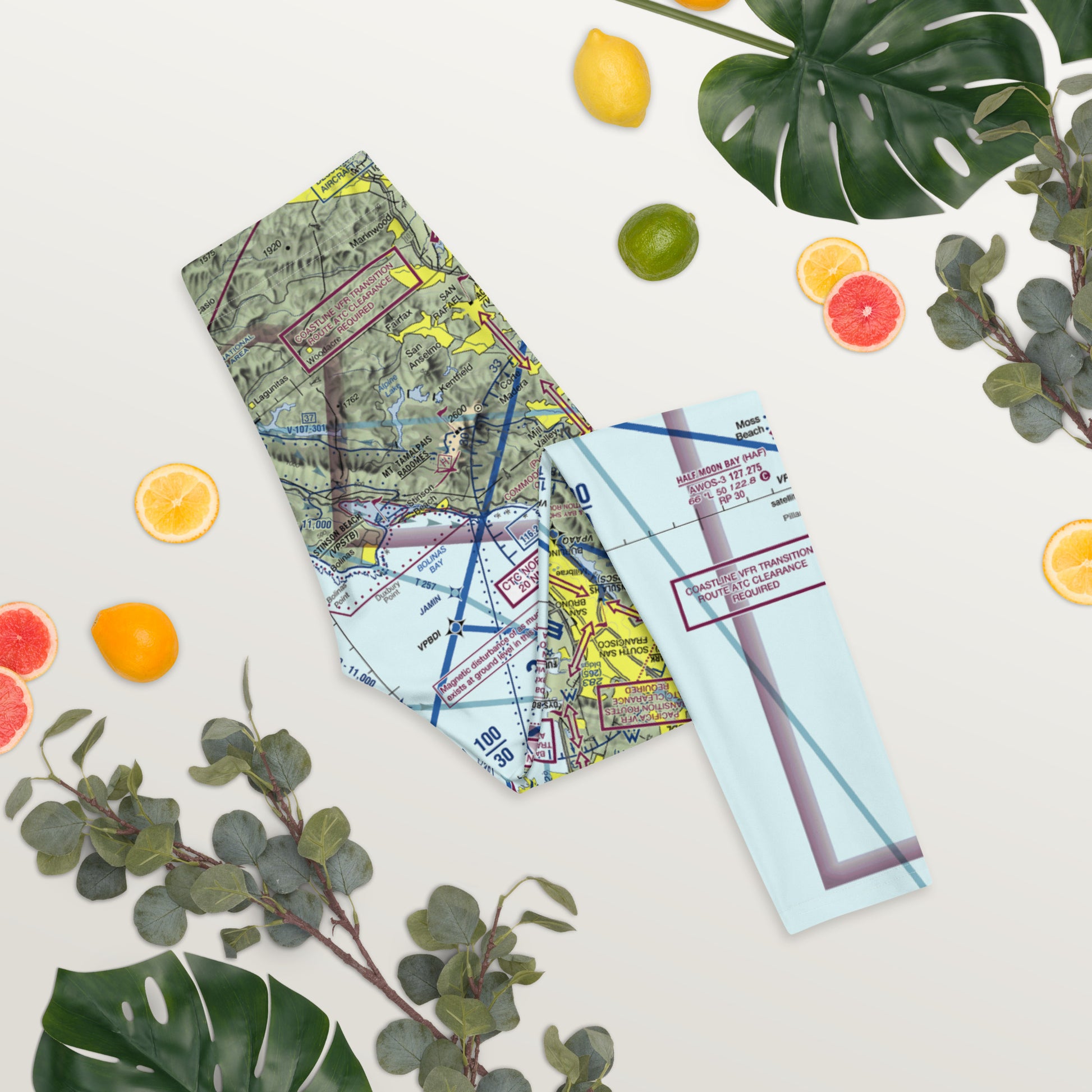 San Francisco TAC Chart Leggings