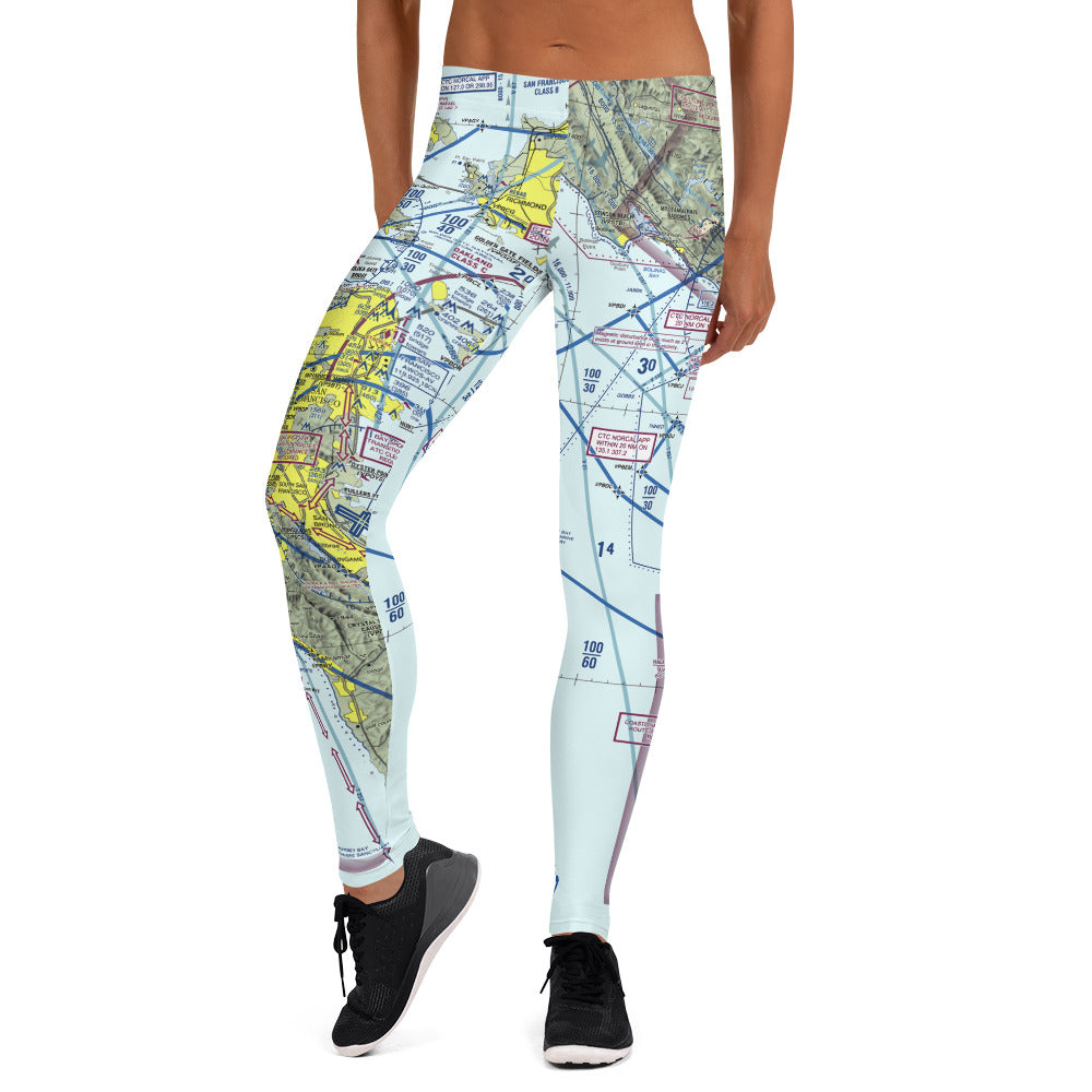 San Francisco TAC Chart Leggings