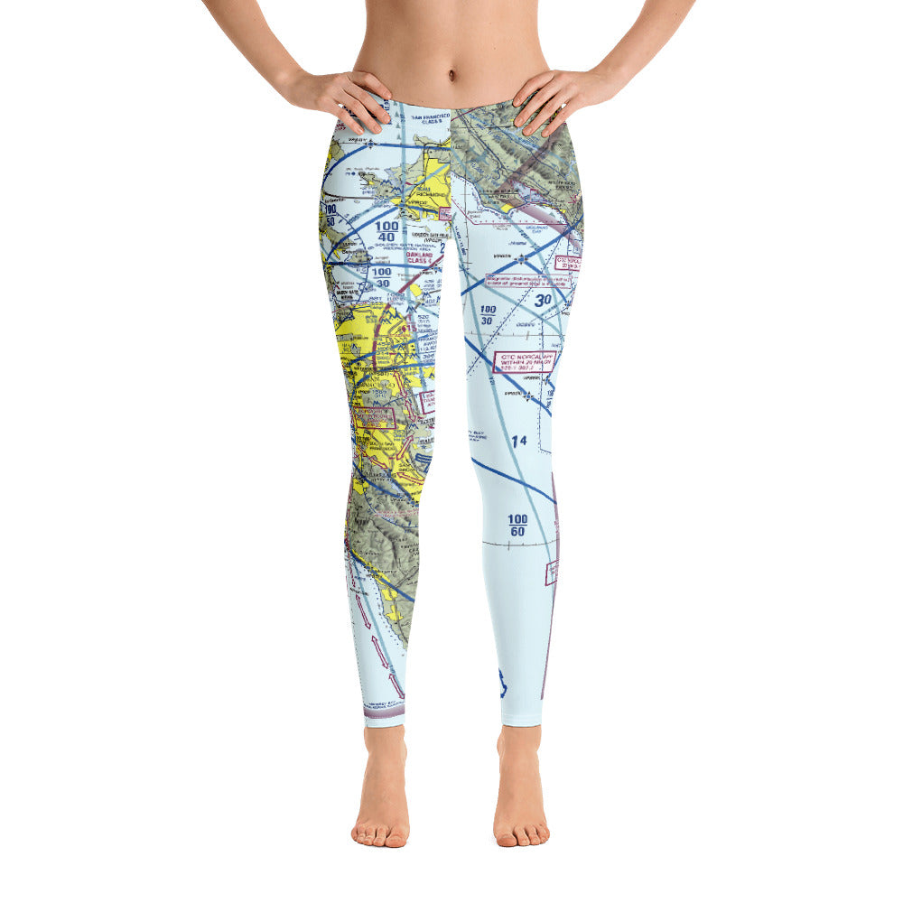 San Francisco TAC Chart Leggings