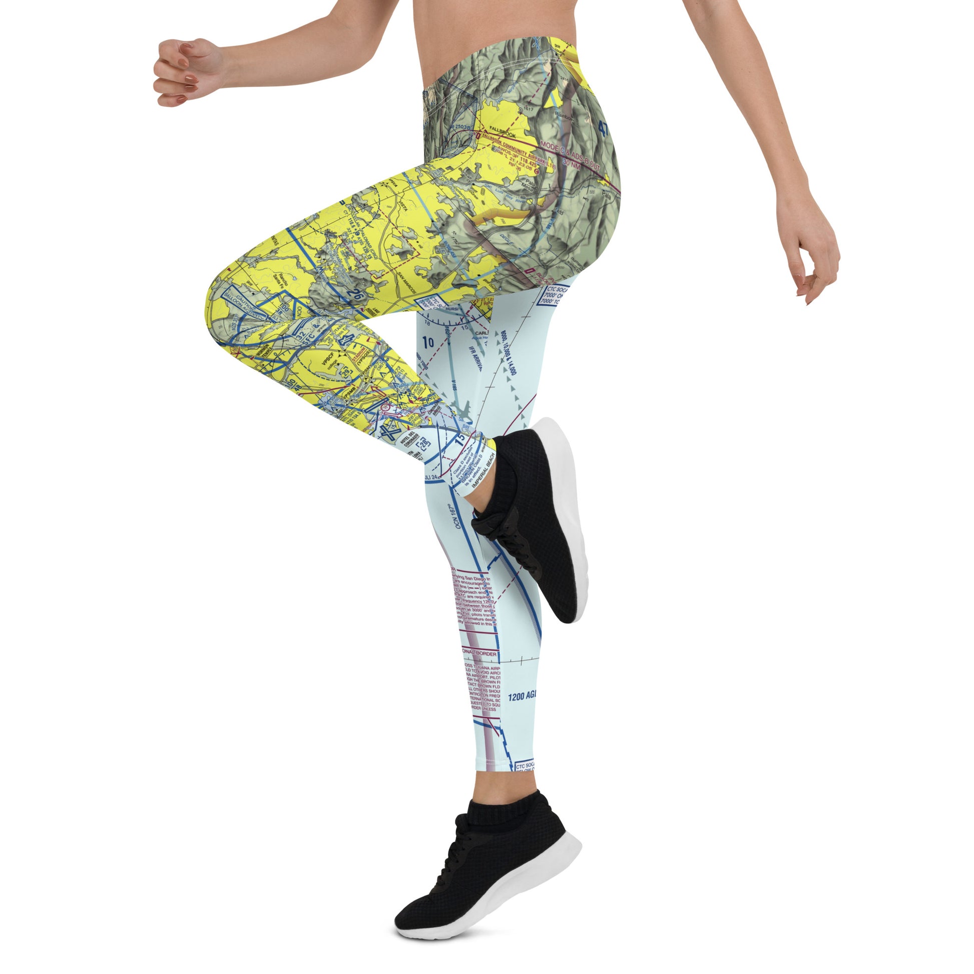 San Diego TAC Chart Leggings