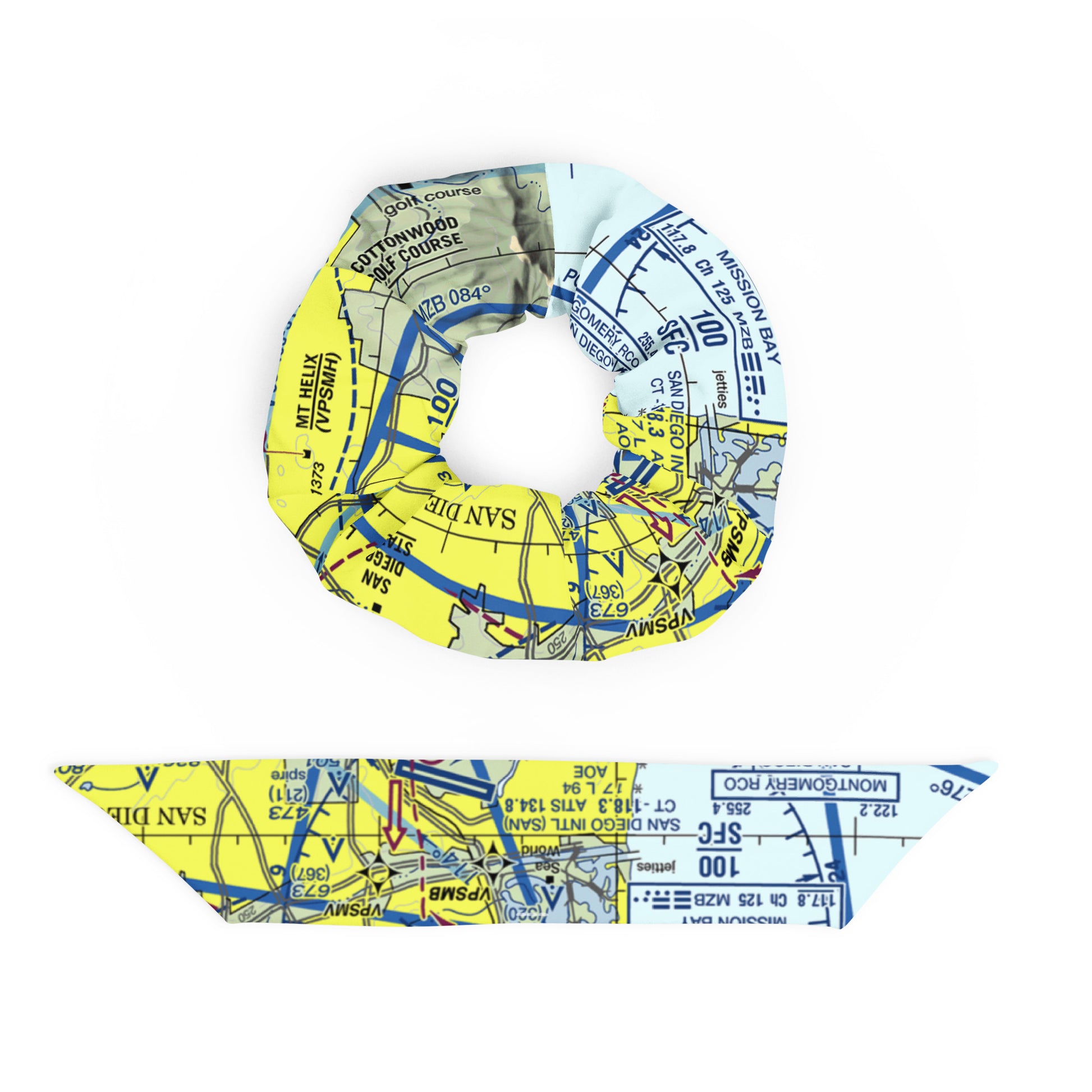 San Diego TAC Chart - Scrunchie