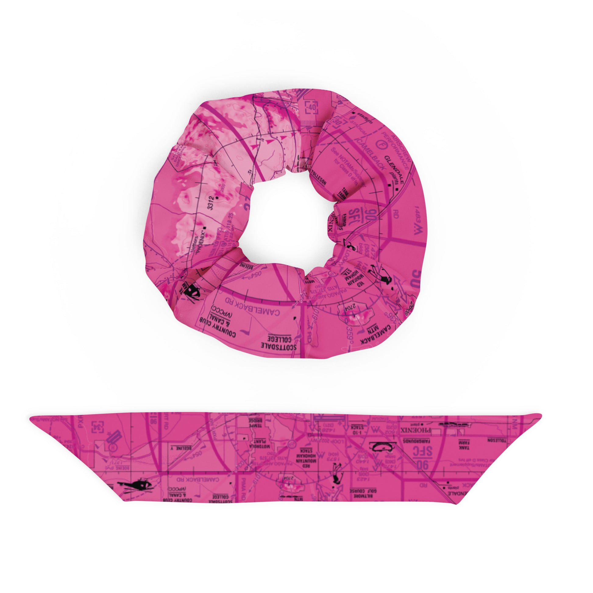 Phoenix TAC Chart - pink scrunchie