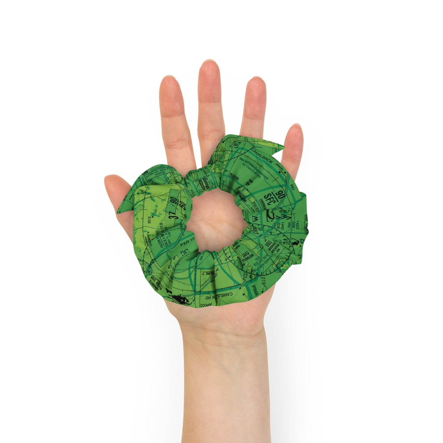 Phoenix TAC Chart - green scrunchie