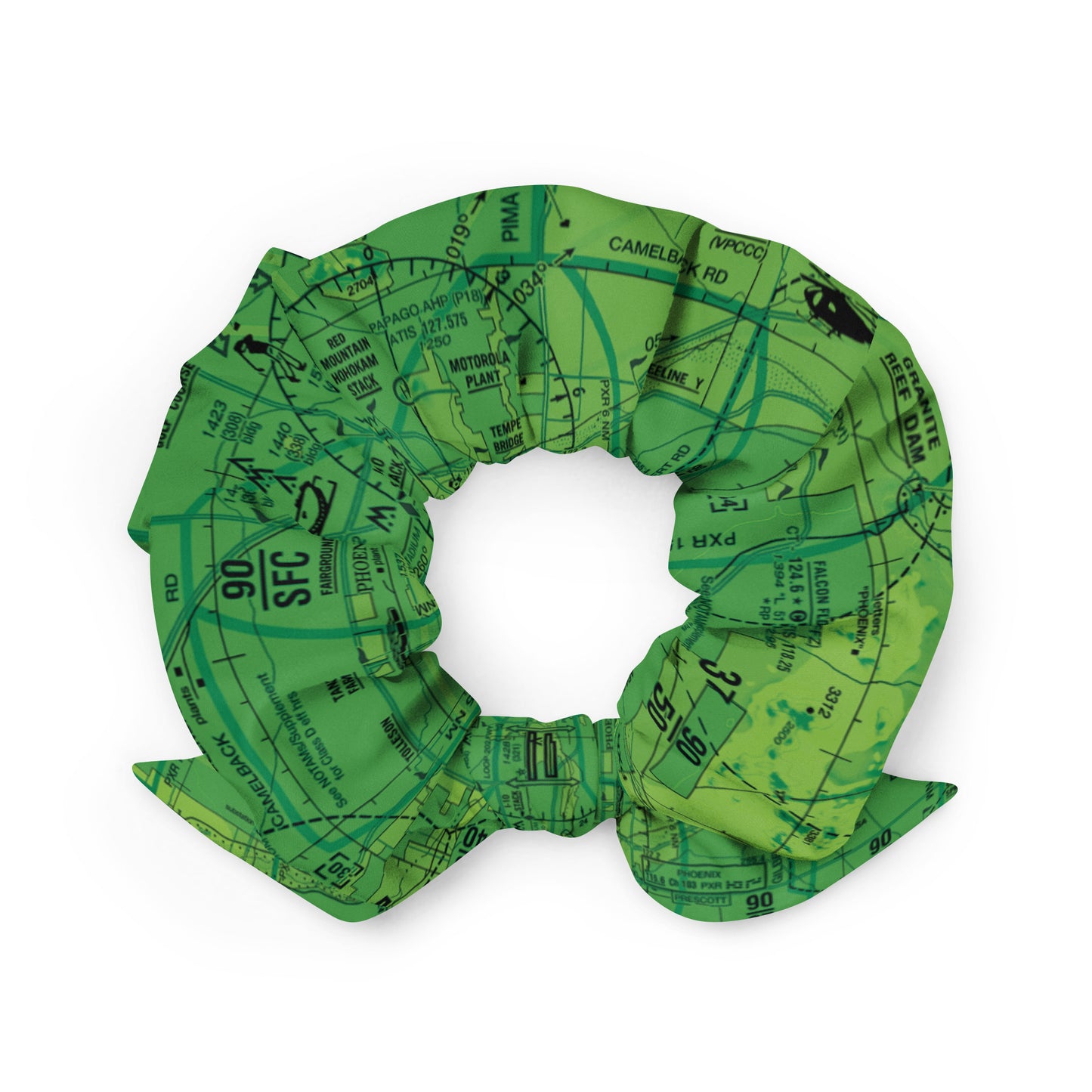 Phoenix TAC Chart - green scrunchie