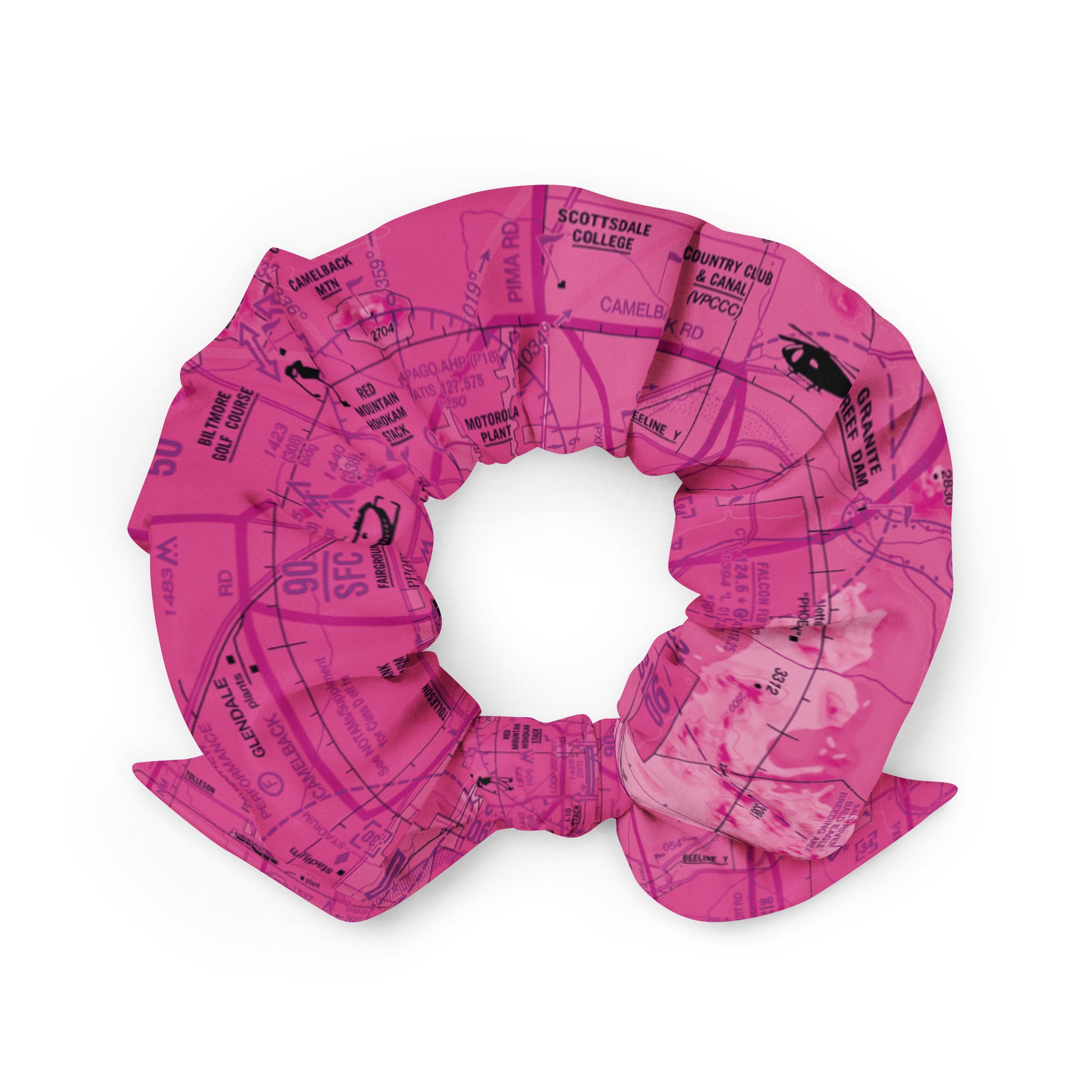 Phoenix TAC Chart - pink scrunchie