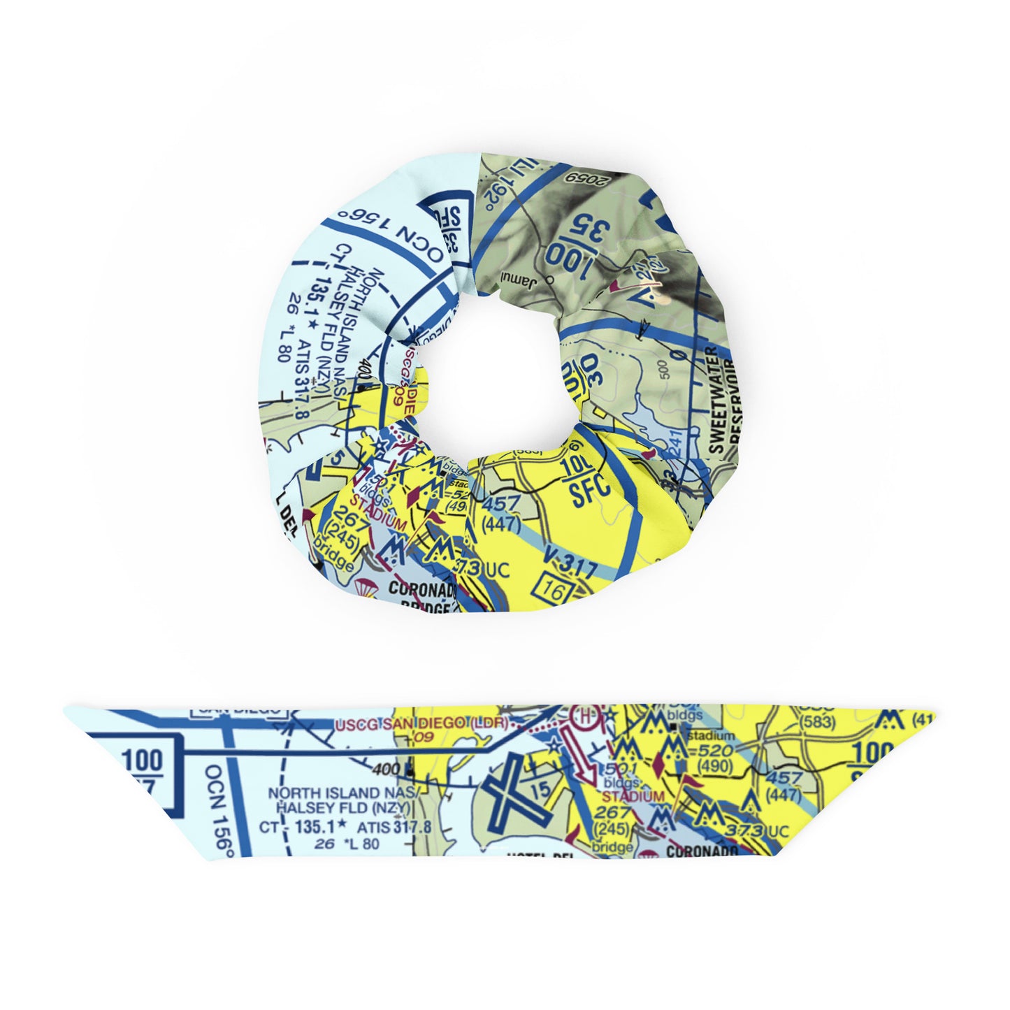 San Diego TAC Chart - Scrunchie