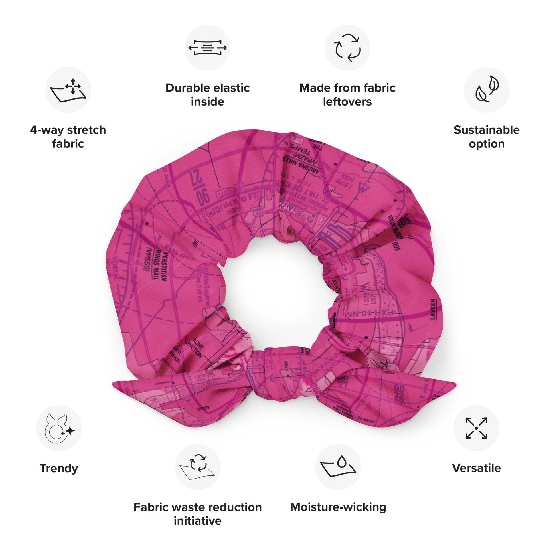 Phoenix TAC Chart - pink scrunchie