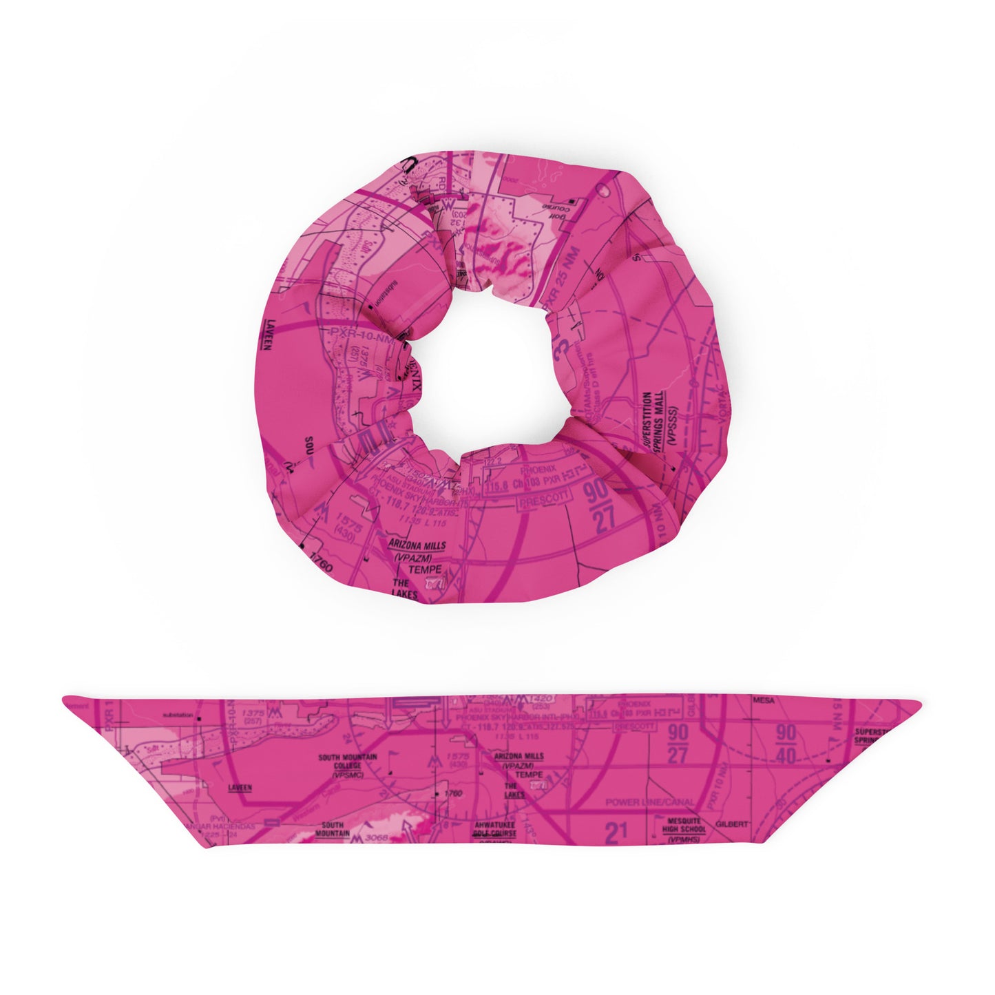 Phoenix TAC Chart - pink scrunchie