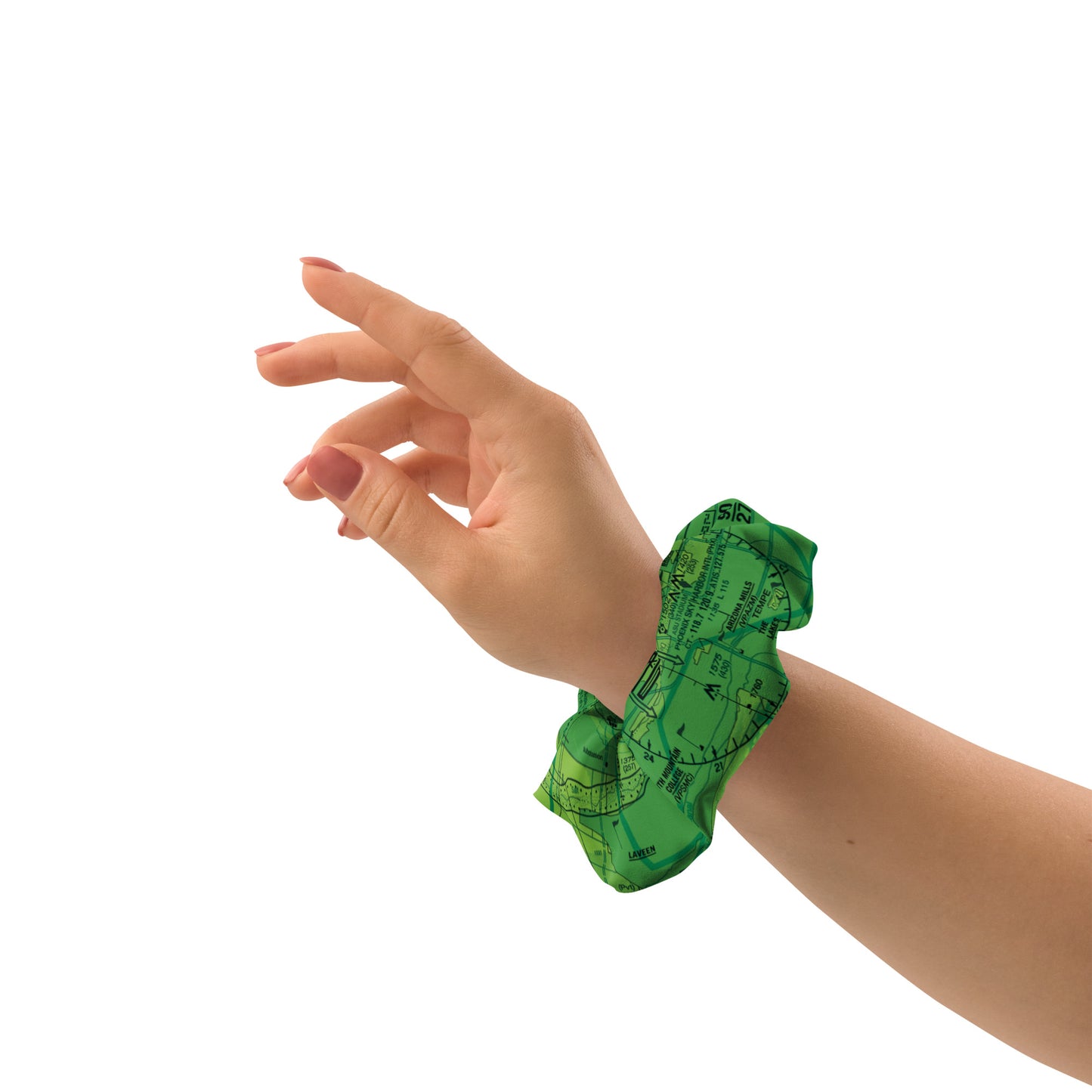 Phoenix TAC Chart - green scrunchie