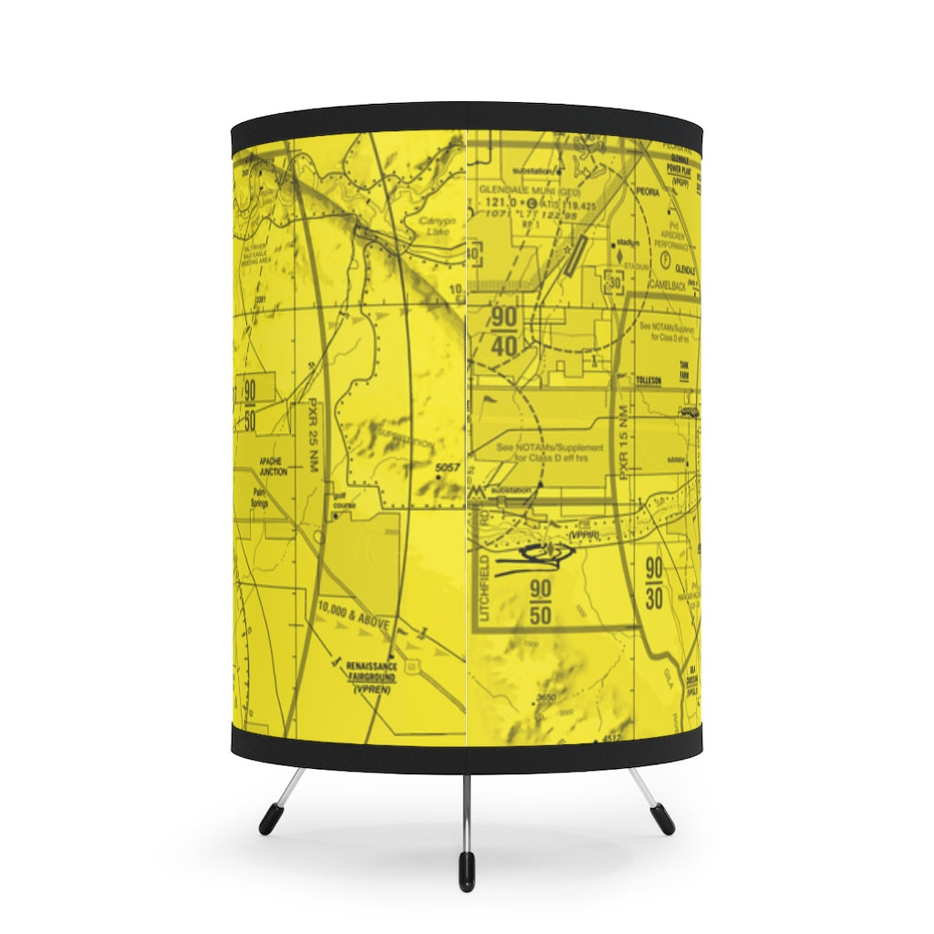 Phoenix TAC Chart (yellow) - Tripod Lamp