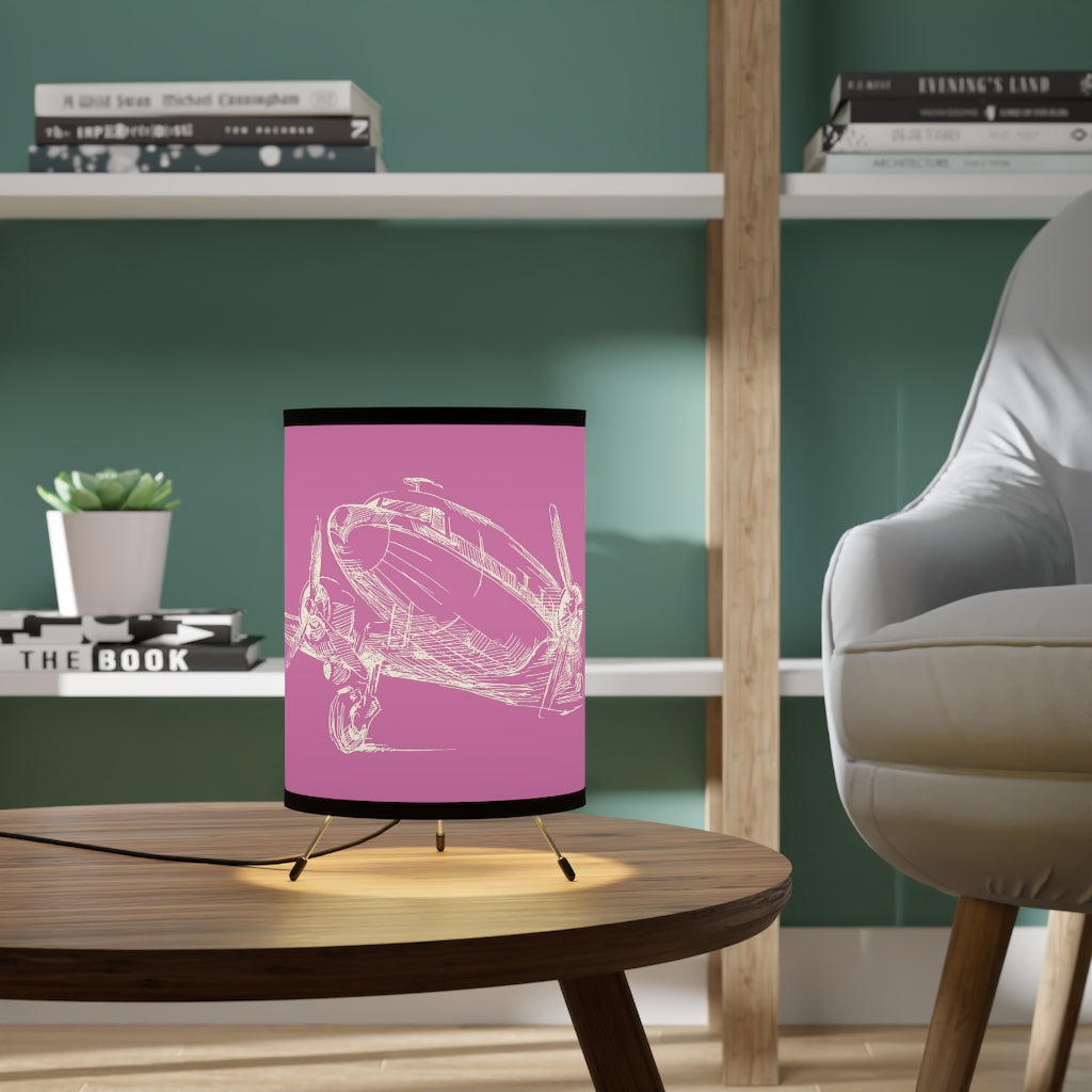 Aero 1 (pink) - Tripod Lamp