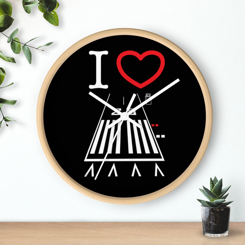 Hawthorne Airport Runway 25 wall clock