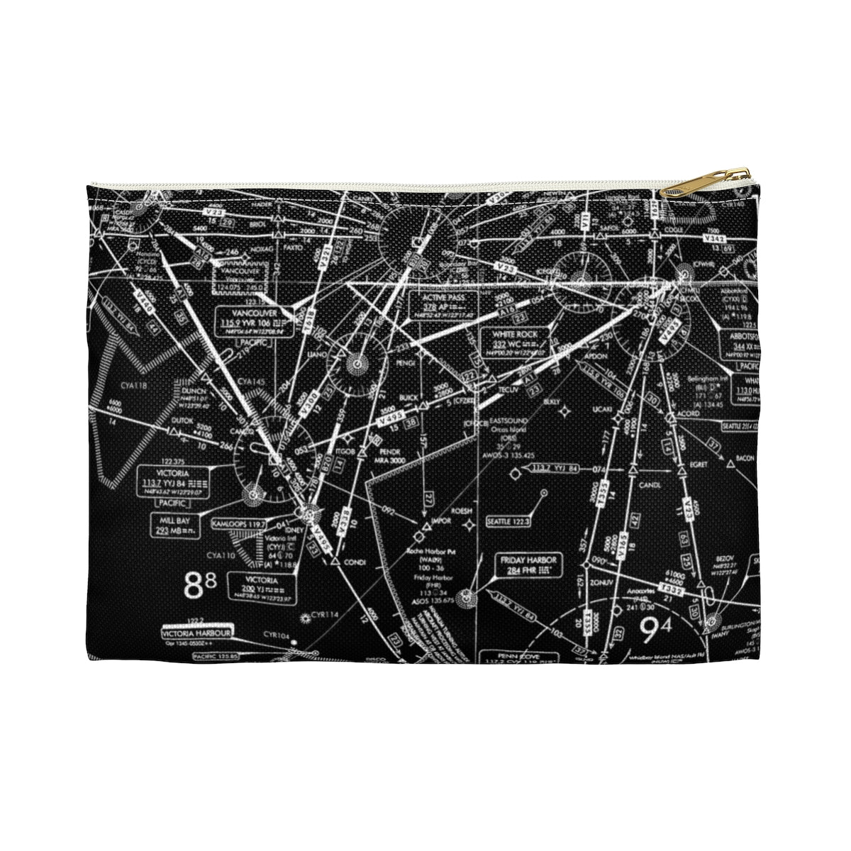 Enroute Low Altitude Chart Accessory Pouch (ELUS1 / b&w)