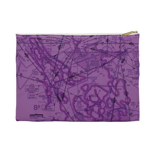 Enroute Low Altitude Chart Accessory Pouch (ELUS1 / purple)