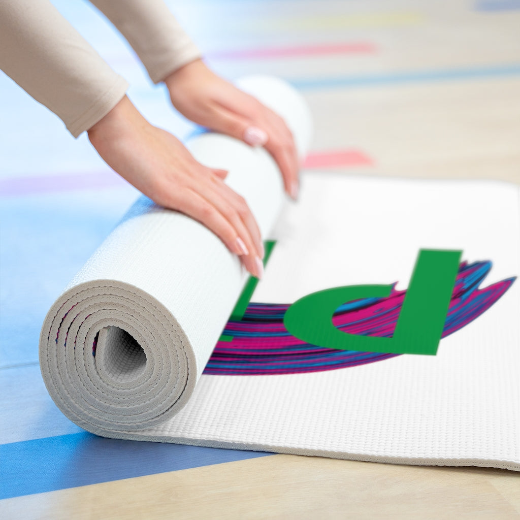 Pilot yoga mat (green/purple)