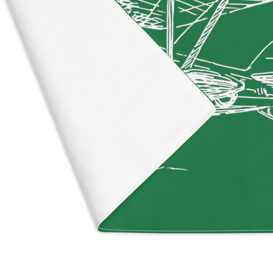 Kitchen placemat - Aero 2 (green)