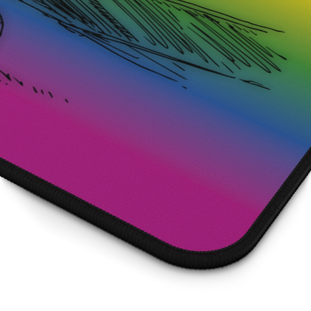 Rainbow Aero 4 desk mat