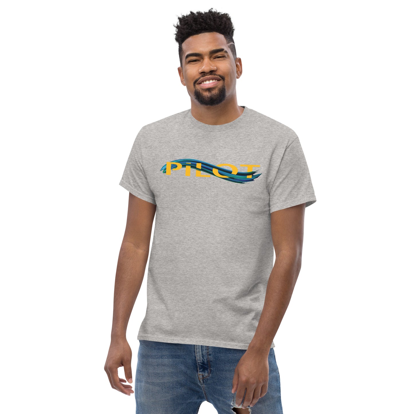 Pilot men's heavyweight tee