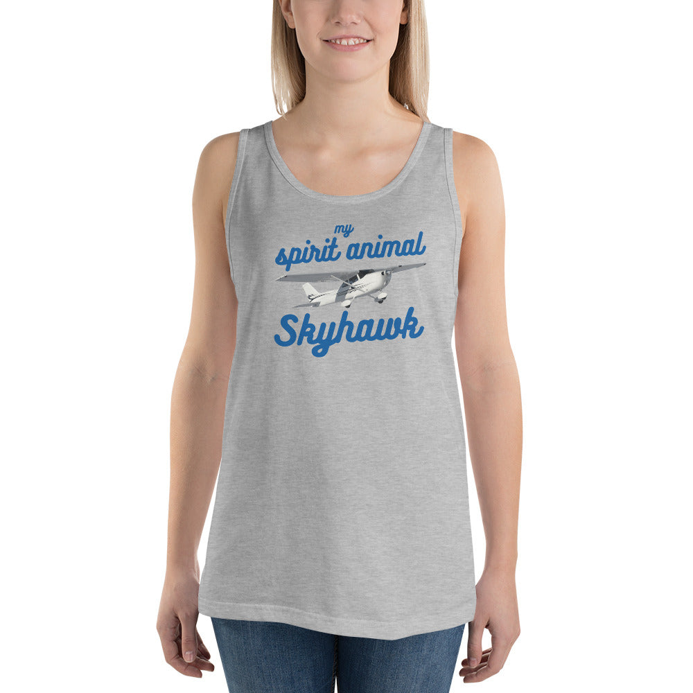 My Spirit Animal is a Cessna Skyhawk Unisex Tank Top