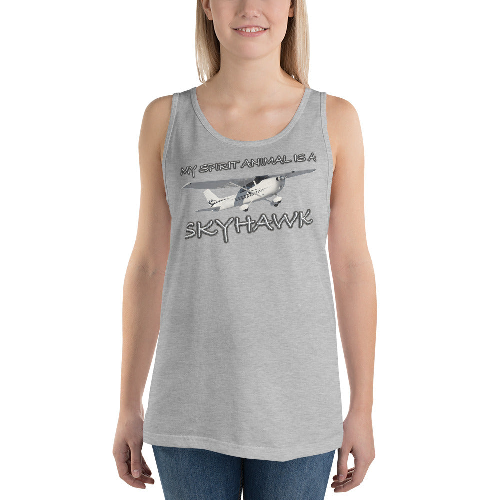 My Spirit Animal is a Skyhawk Unisex Tank Top