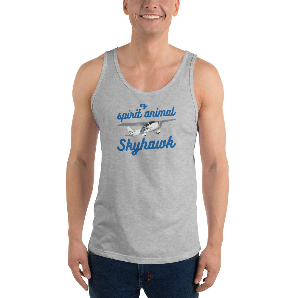 My Spirit Animal is a Skyhawk Unisex Tank Top