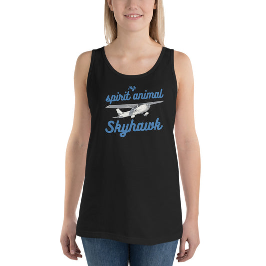 My Spirit Animal is a Cessna Skyhawk Unisex Tank Top