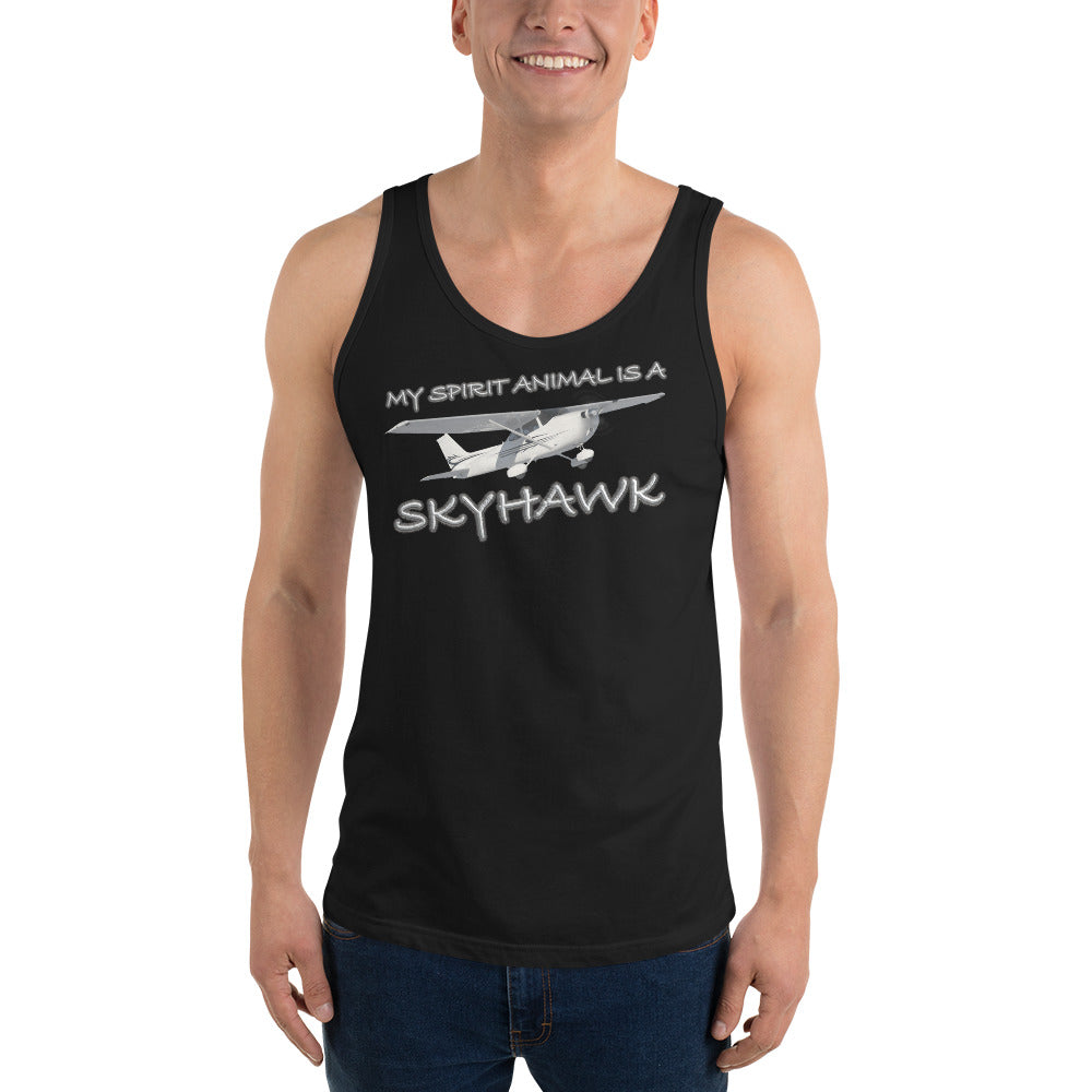 My Spirit Animal is a Skyhawk Unisex Tank Top