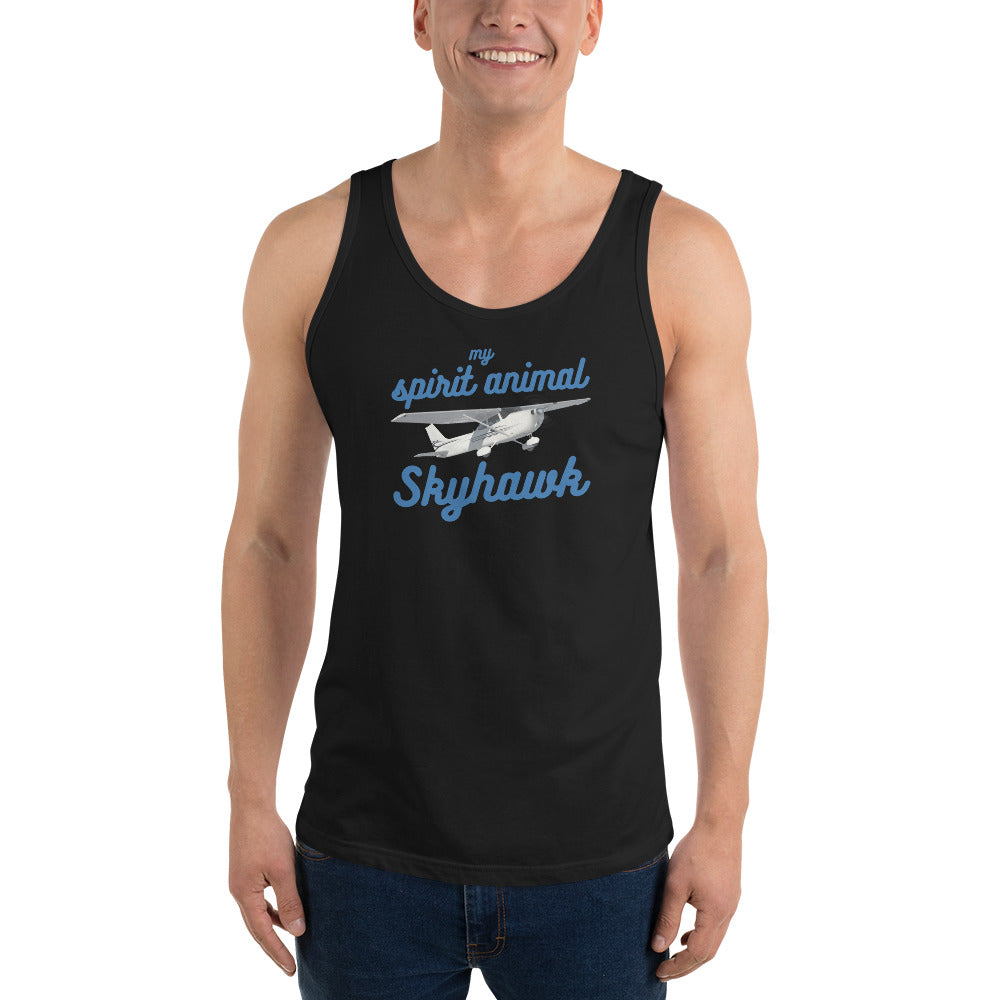 My Spirit Animal is a Skyhawk Unisex Tank Top