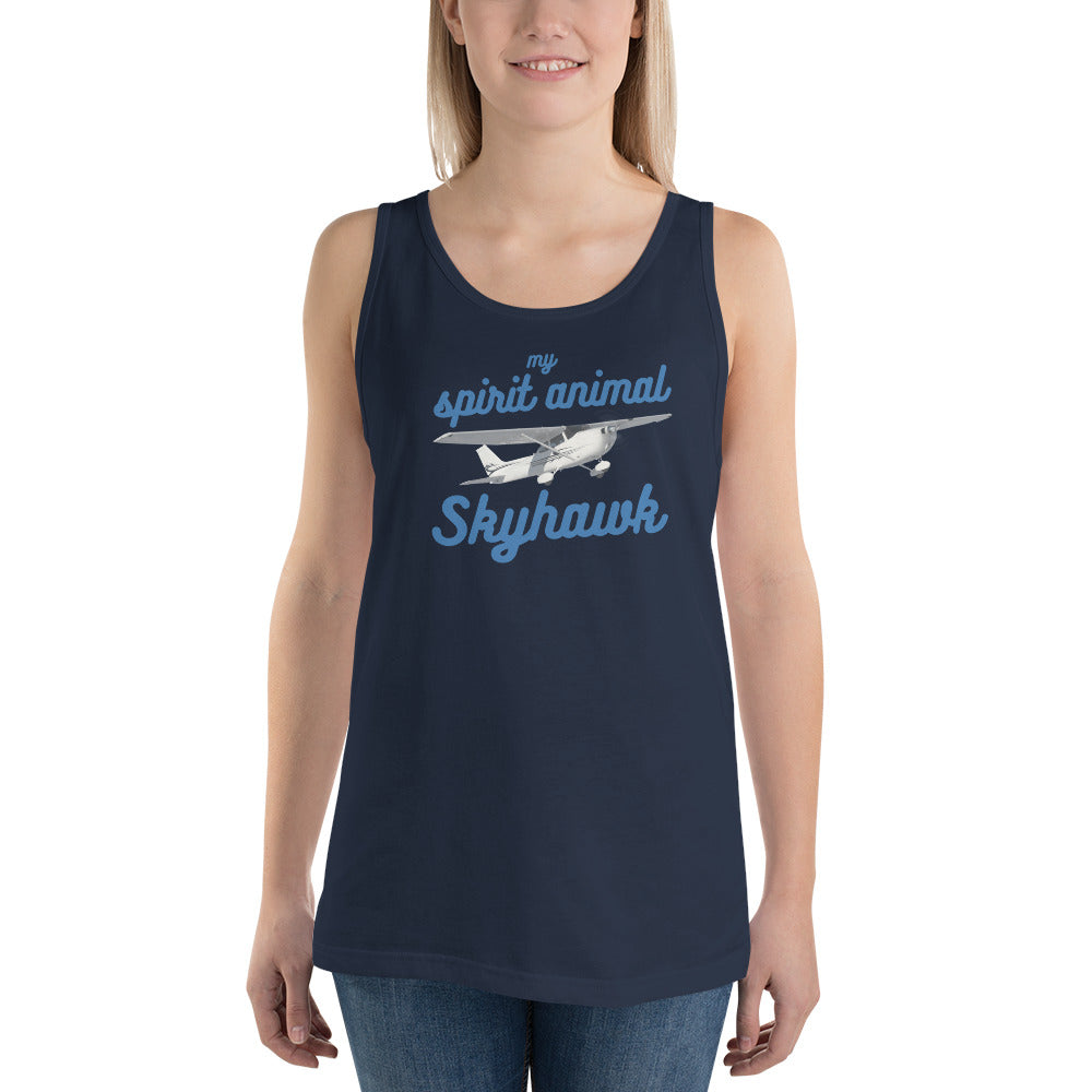My Spirit Animal is a Cessna Skyhawk Unisex Tank Top