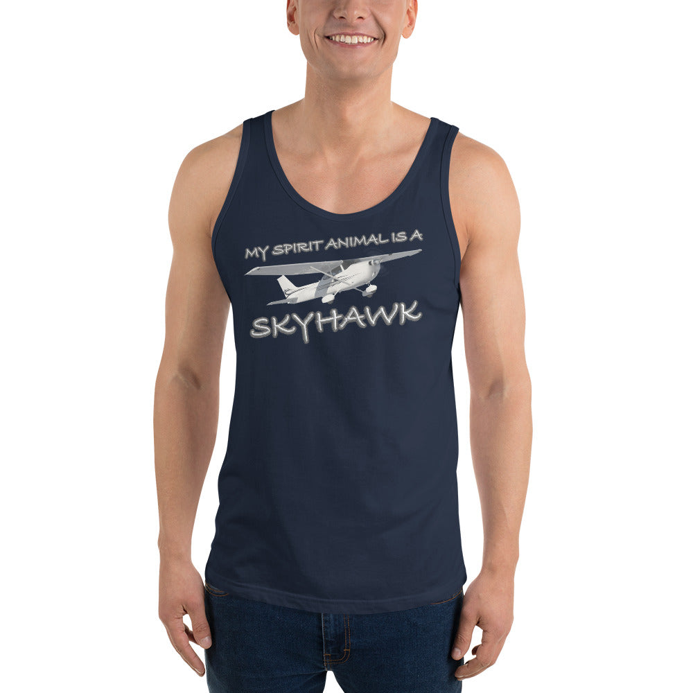My Spirit Animal is a Skyhawk Unisex Tank Top