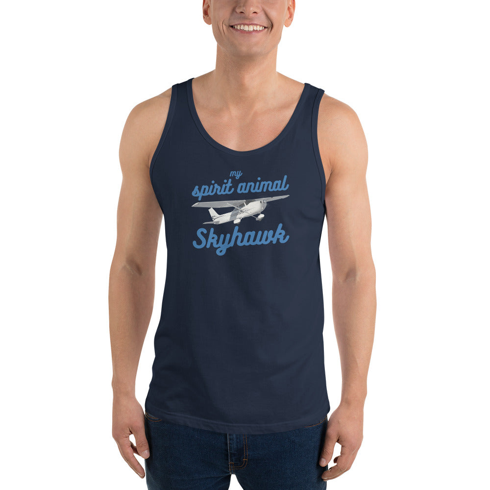 My Spirit Animal is a Skyhawk Unisex Tank Top