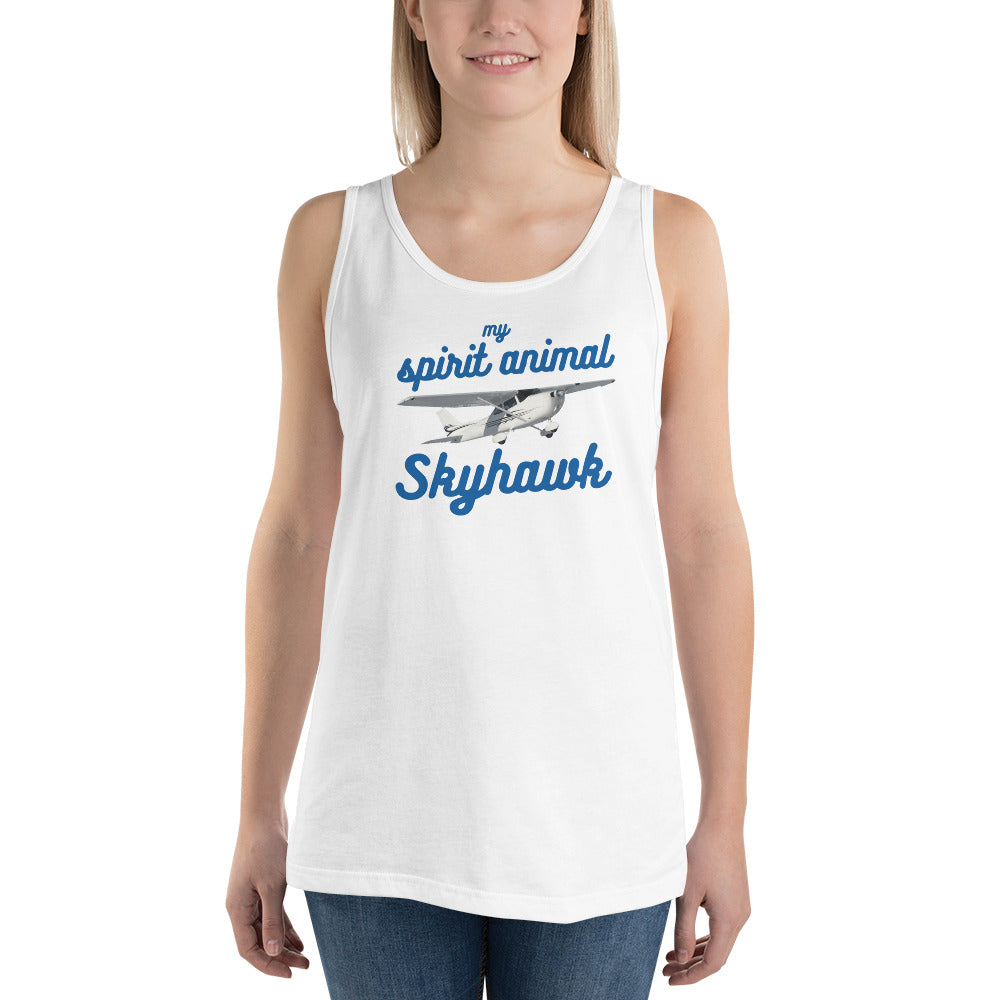My Spirit Animal is a Cessna Skyhawk Unisex Tank Top