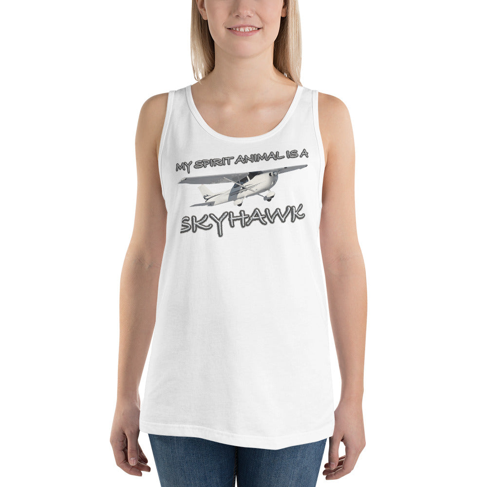 My Spirit Animal is a Skyhawk Unisex Tank Top