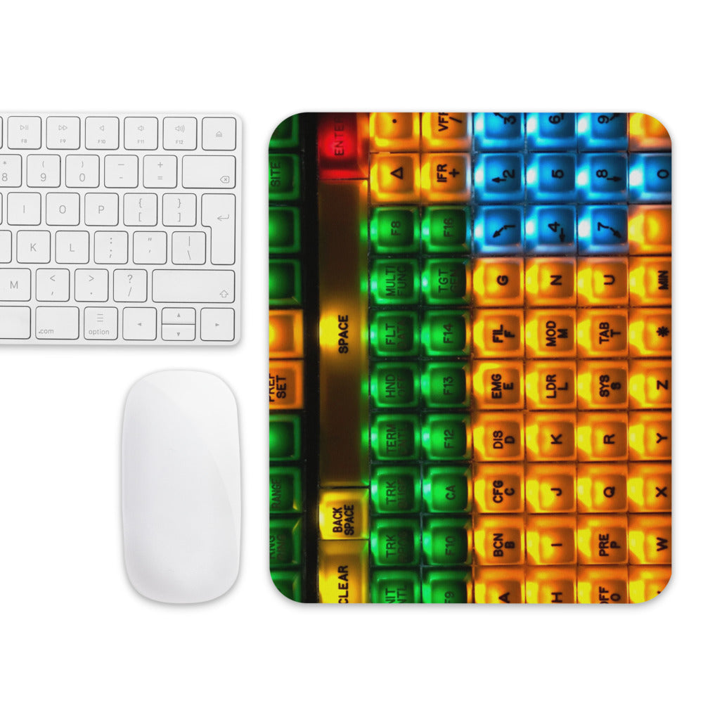 Air Traffic Control Keyboard - mouse pad