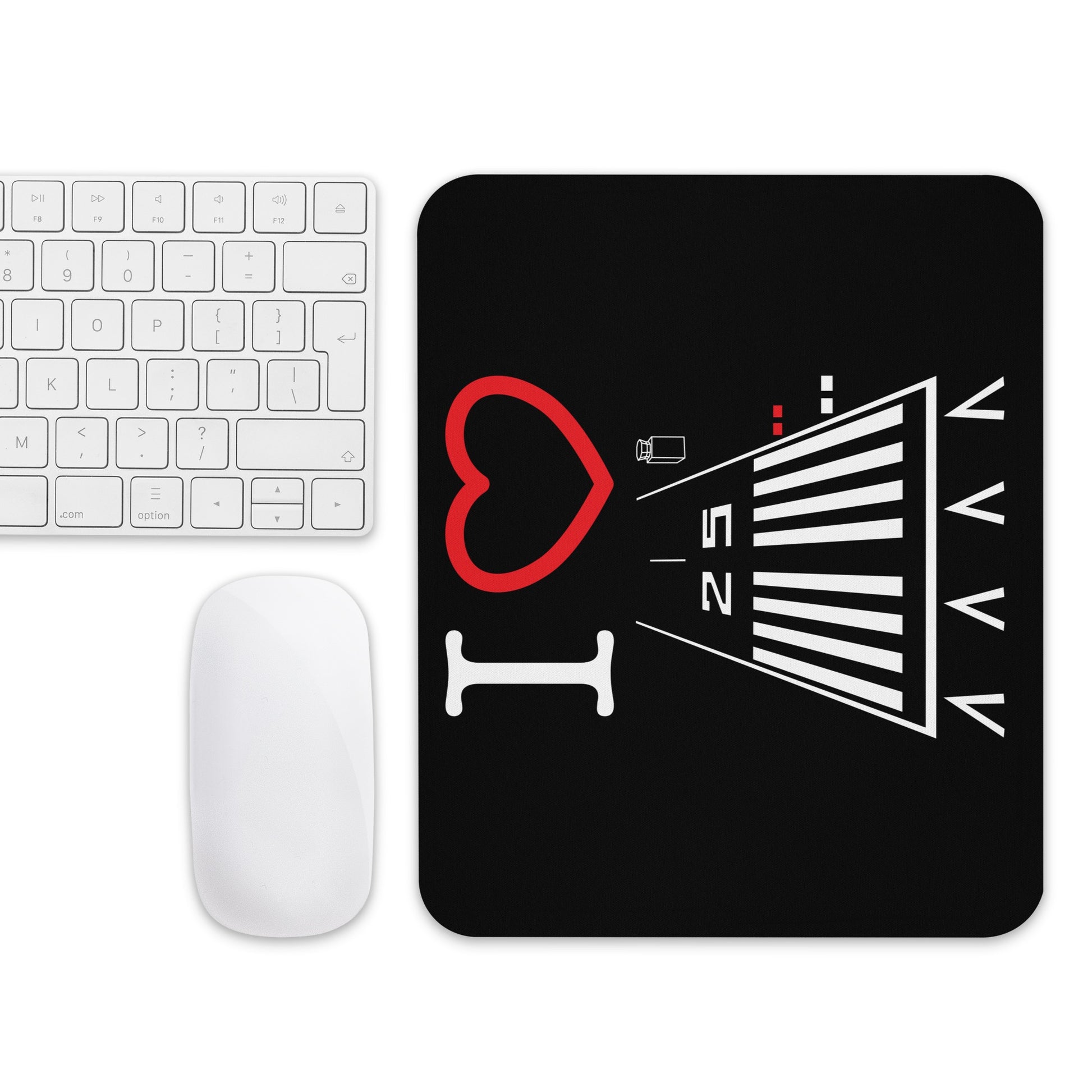 Hawthorne Airport Runway 25 - mouse pad