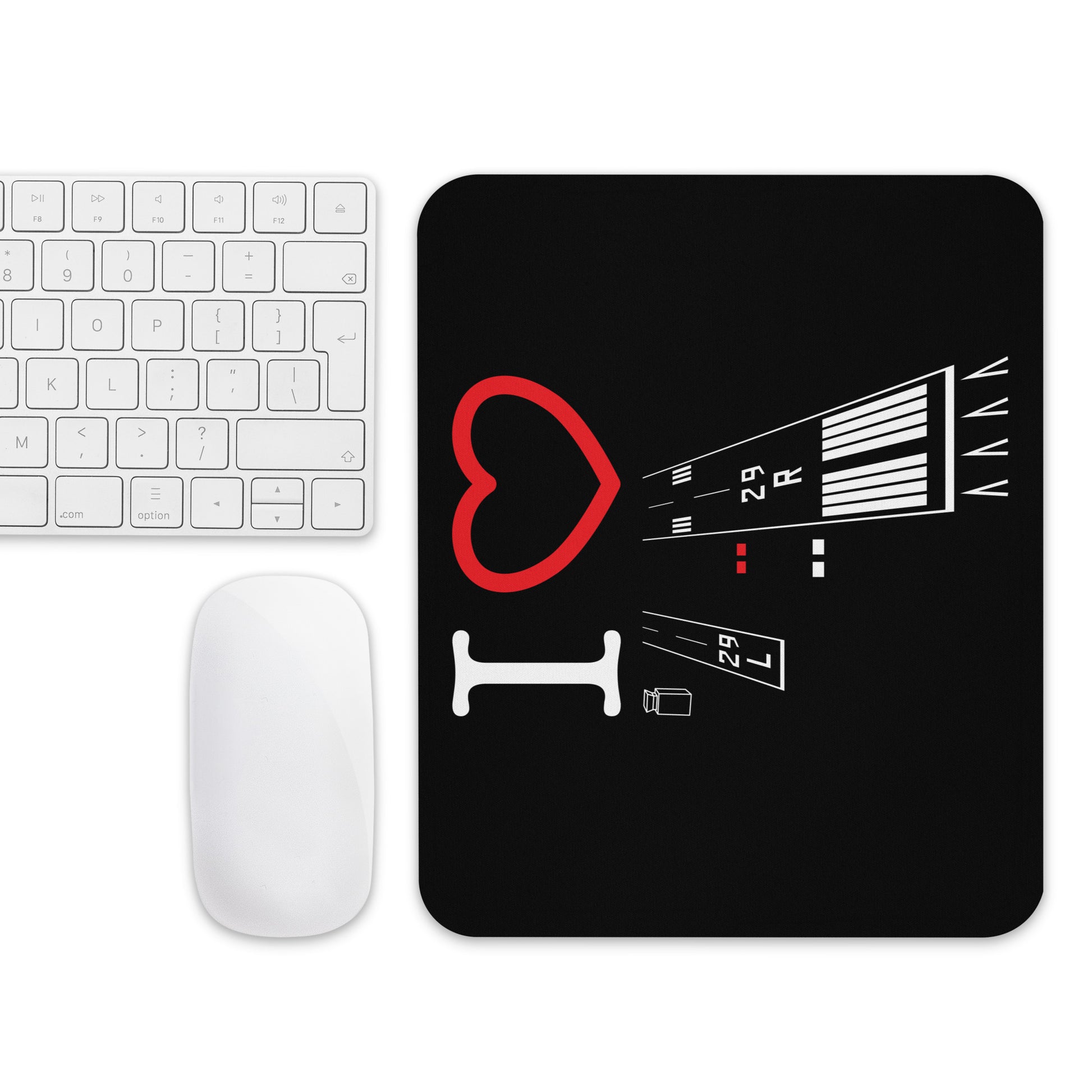 Torrance Airport Runways 29L / 29R - mouse pad