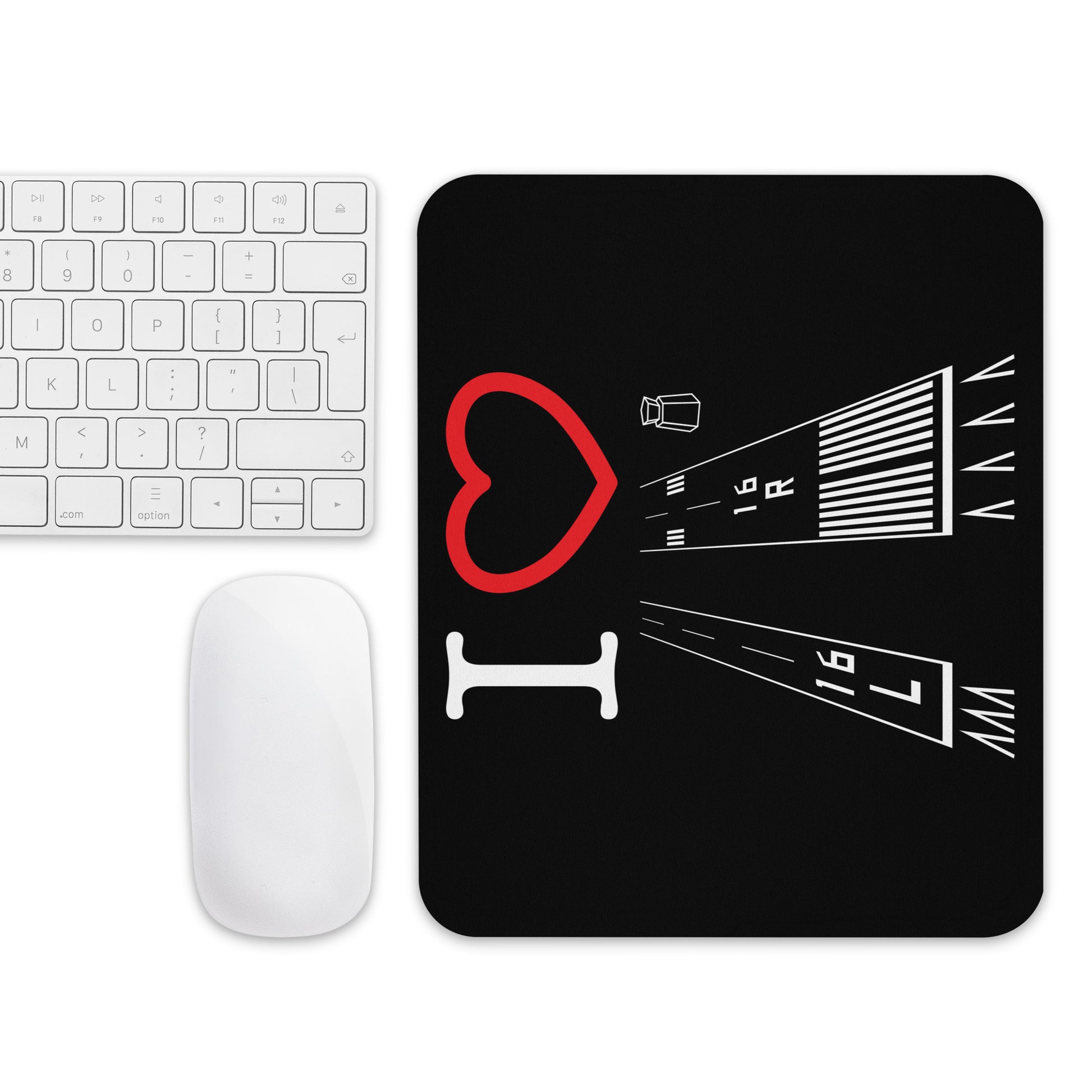 Van Nuys Airport Runways 16L / 16R - mouse pad
