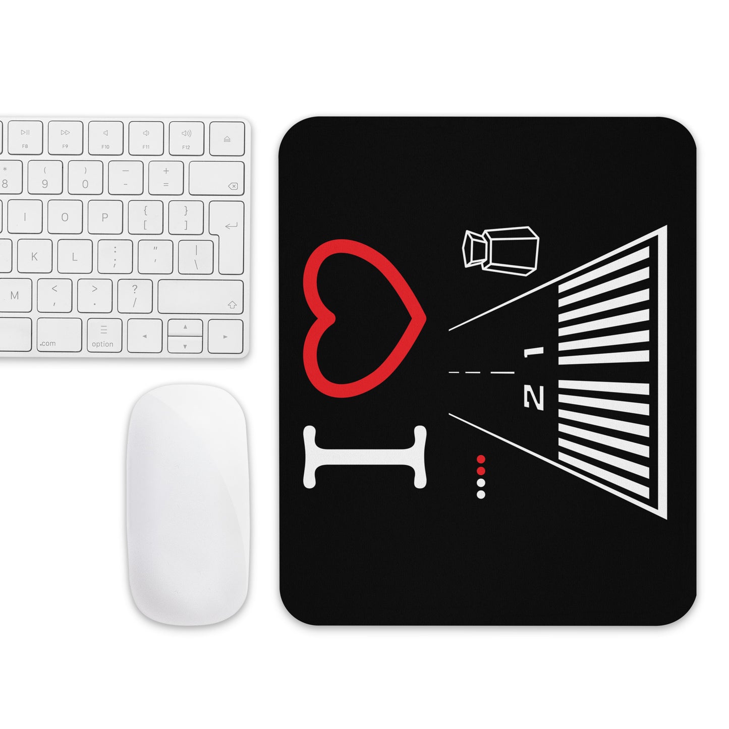 Santa Monica Airport Runway 21 - mouse pad