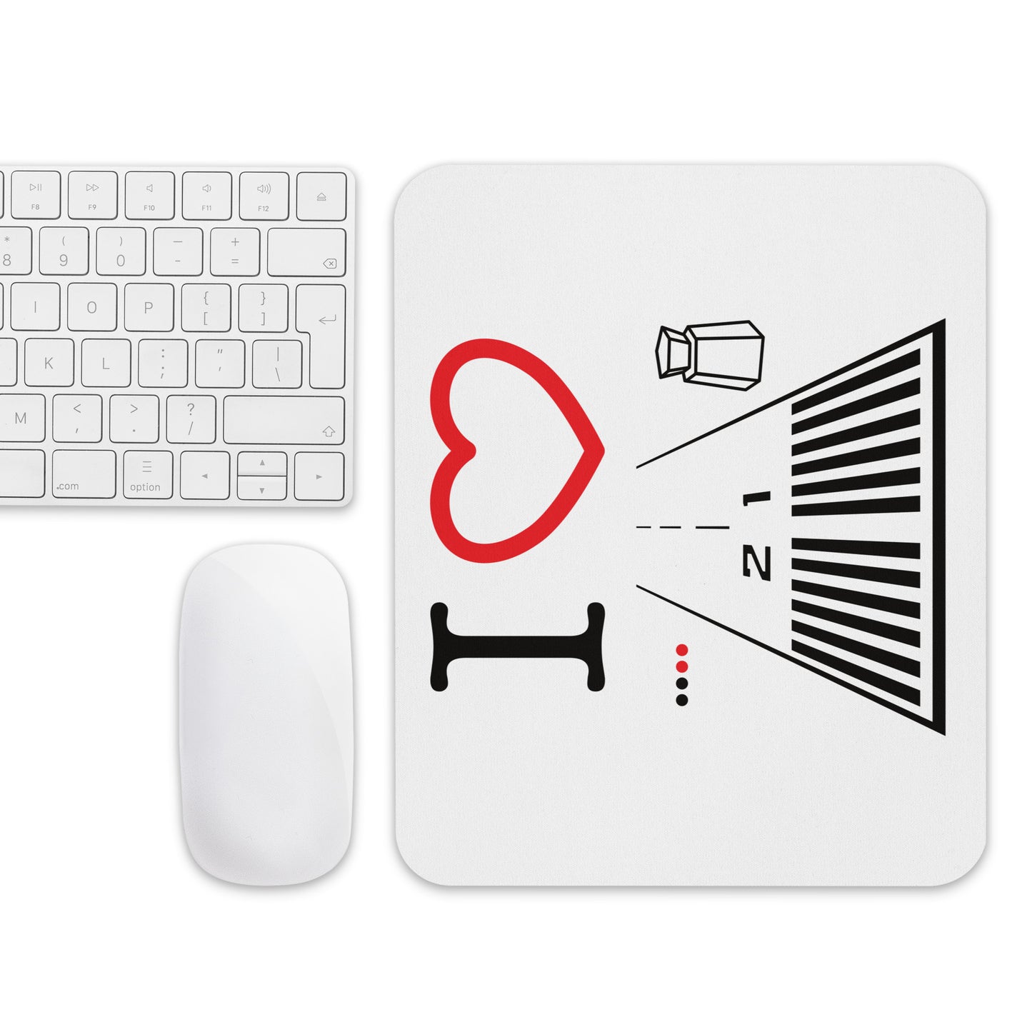 Santa Monica Airport Runway 21 - Mouse pad