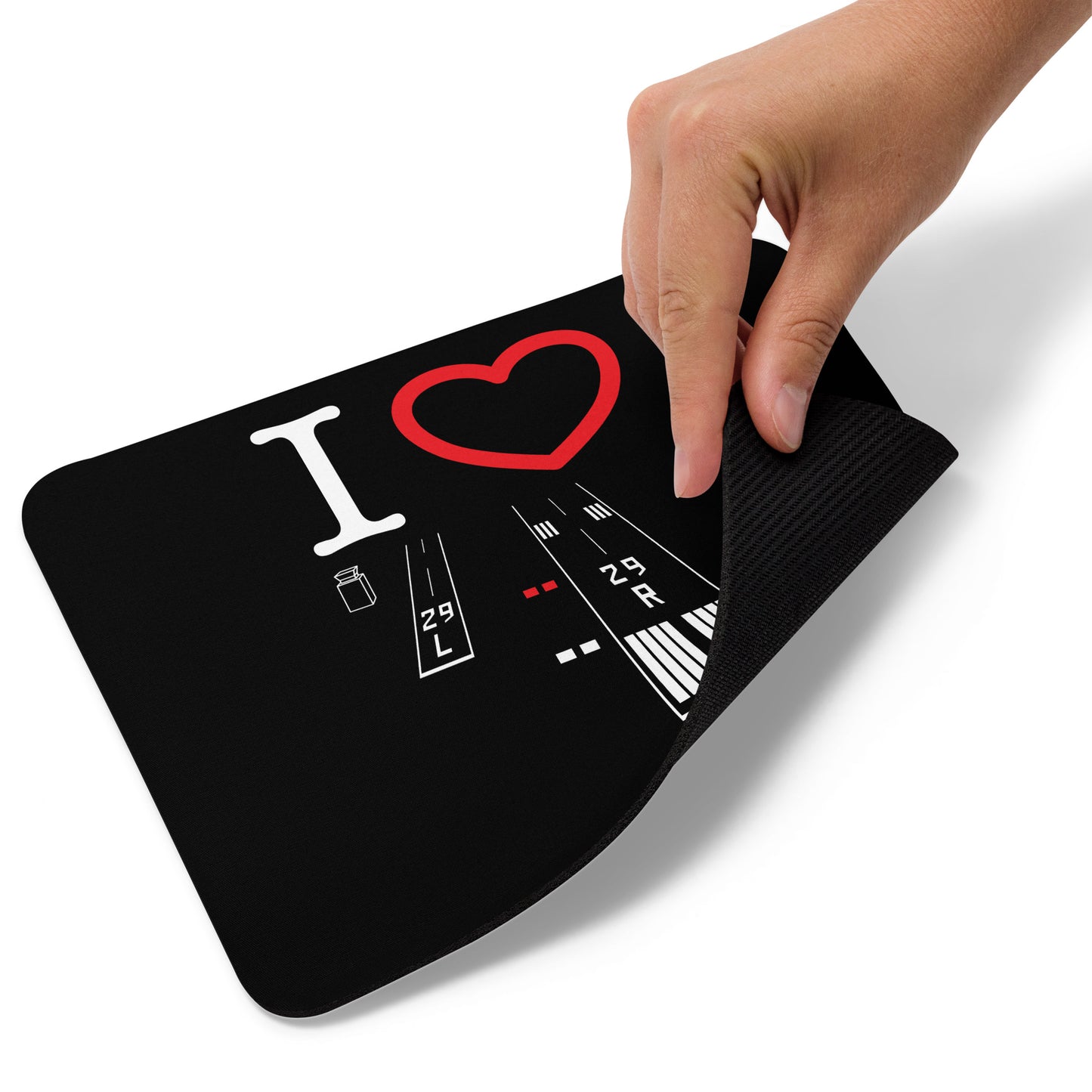 Torrance Airport Runways 29L / 29R - mouse pad