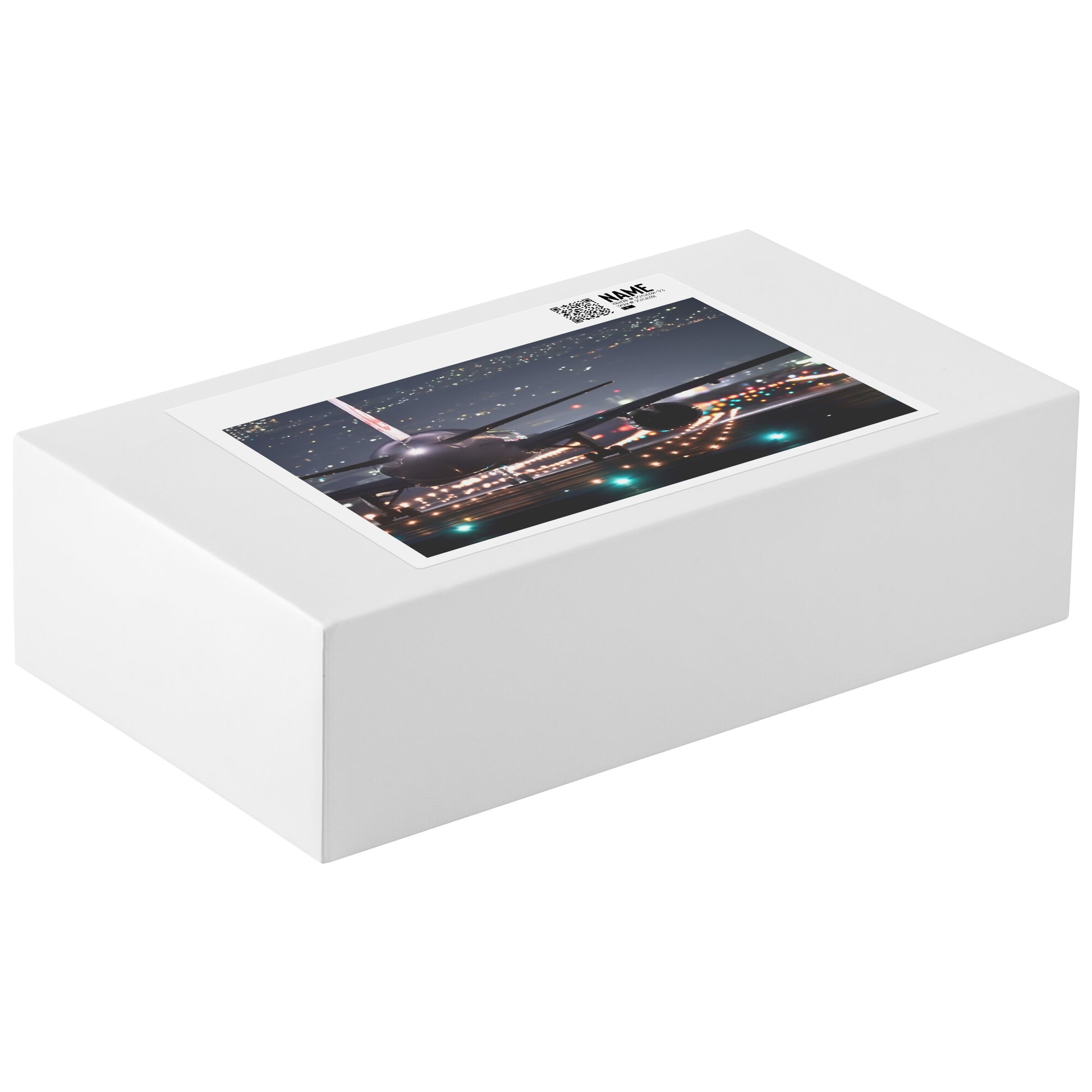 Aviation themed jigsaw puzzle (night)