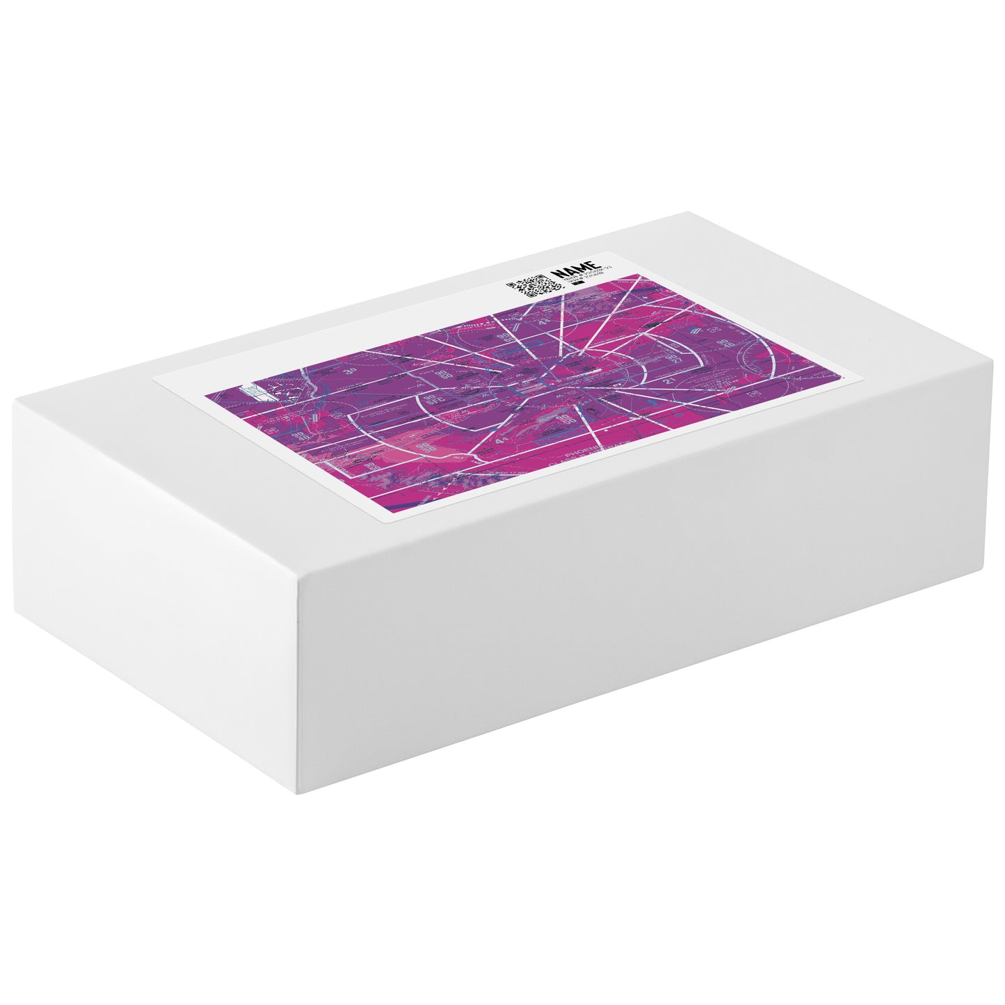 Phoenix TAC Chart jigsaw puzzle (pink)