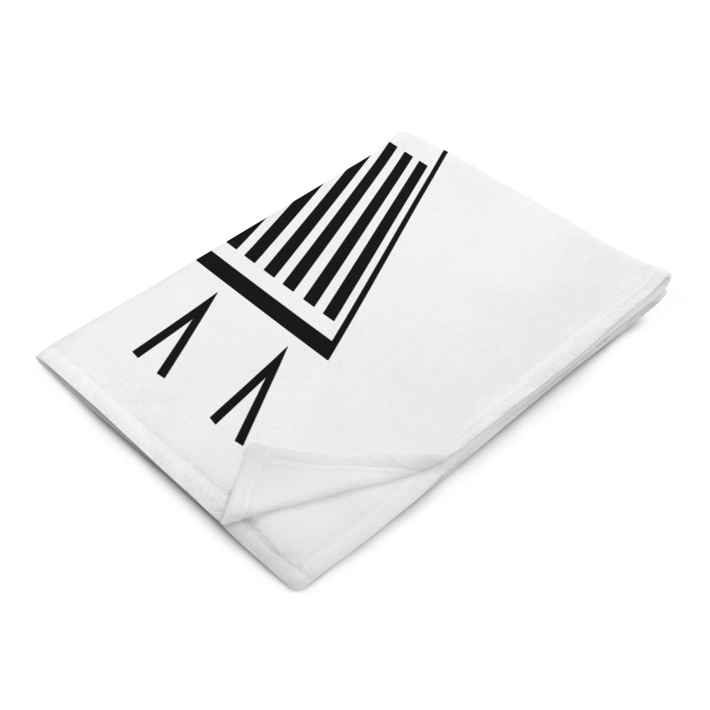 Van Nuys Airport Runways 16L / 16R - Throw Blanket