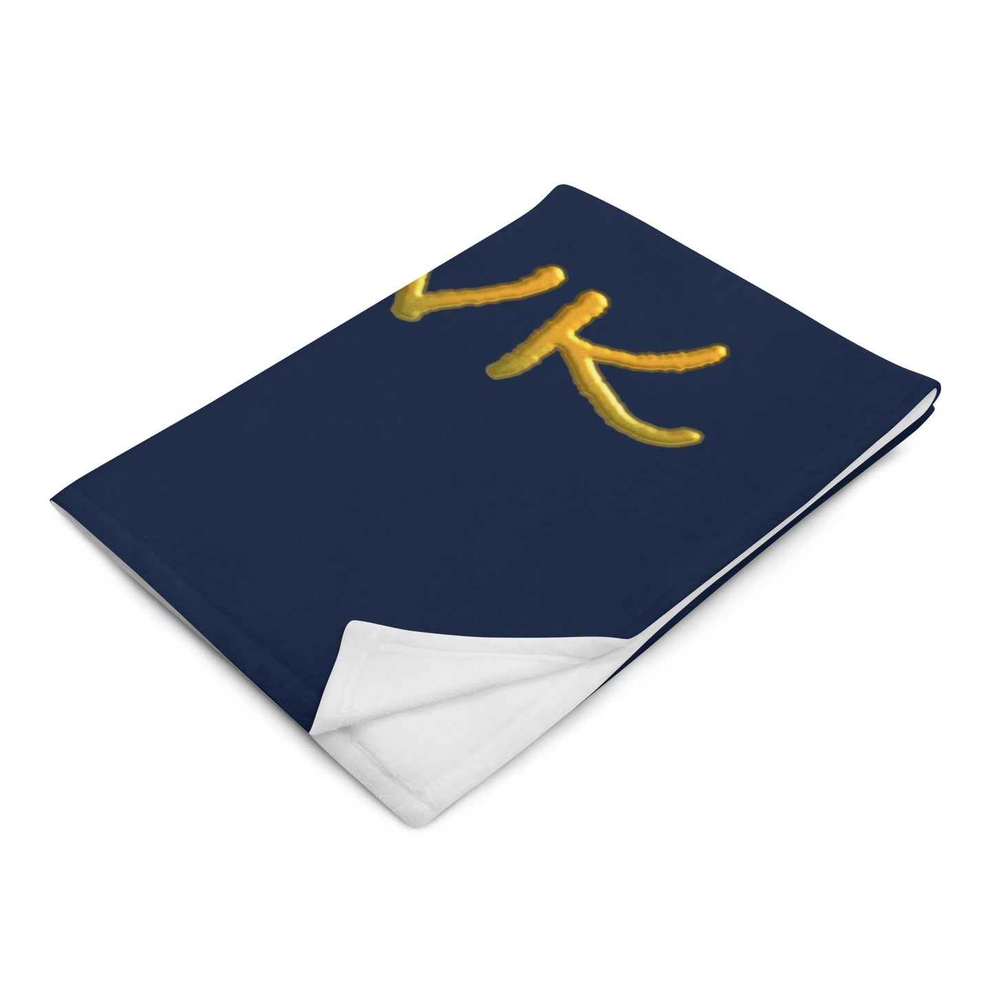 My Spirit Animal is a Skyhawk navy throw blanket