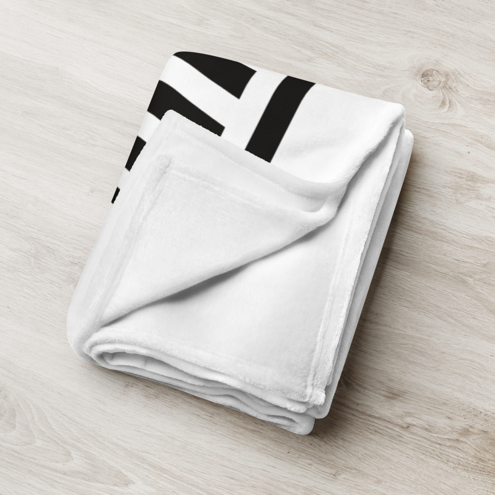 Santa Monica Airport Runway 21 - Throw Blanket