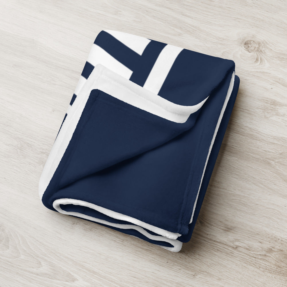 Santa Monica Airport Runway 21 - Throw Blanket