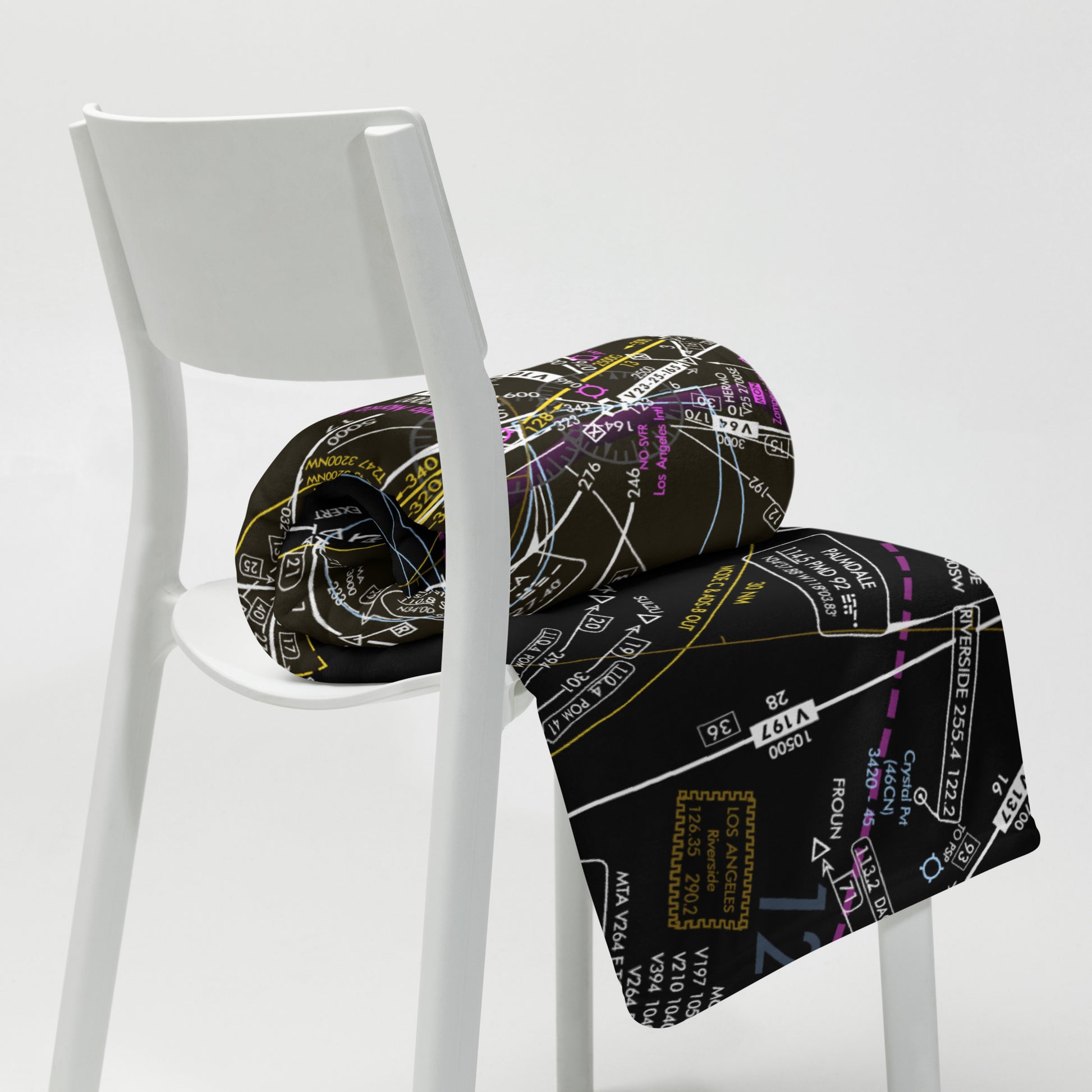 Enroute Low Altitude (ELUS3) Chart  throw blanket (invert 2)