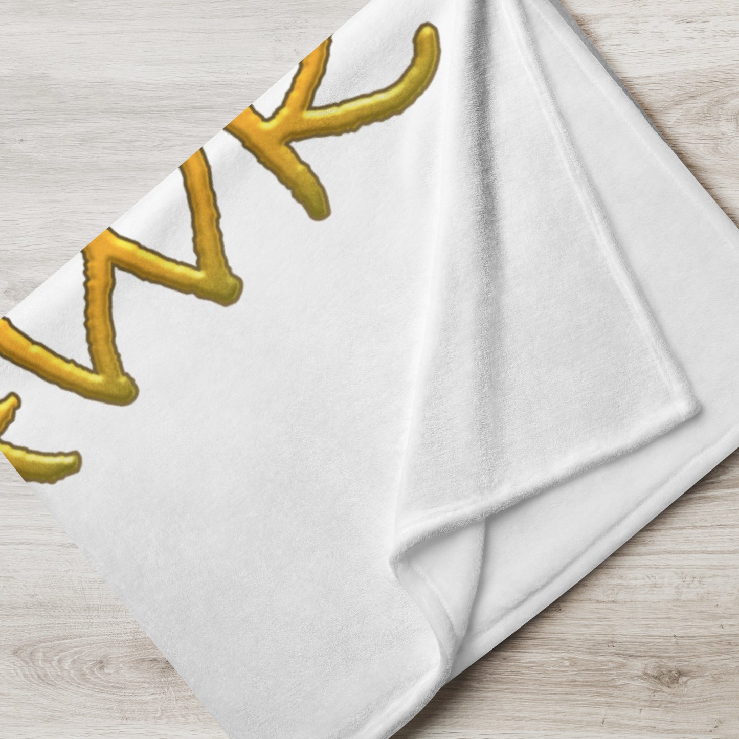 My Spirit Animal is a Skyhawk white throw blanket